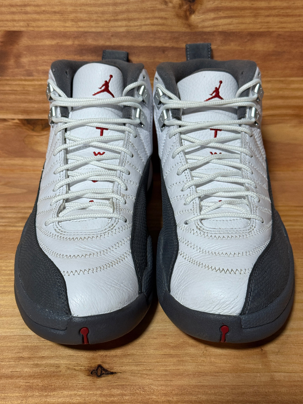 Jordan 12 Retro White Dark Grey