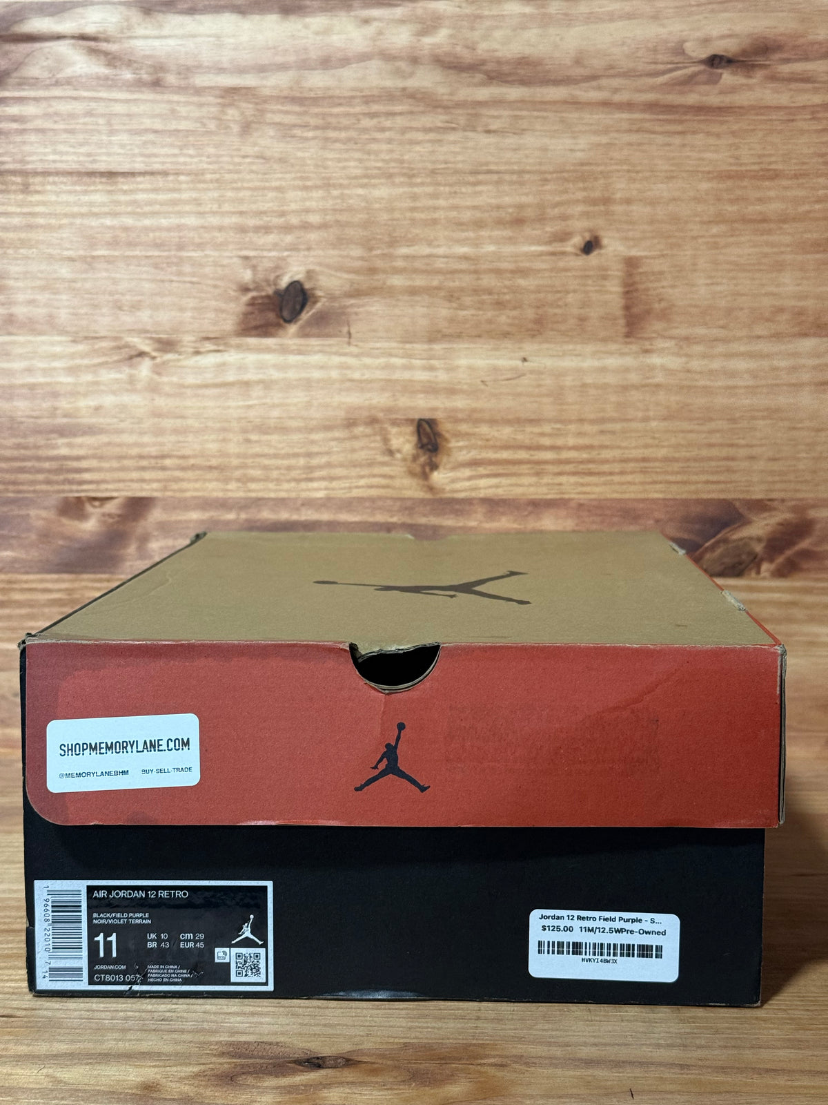 Jordan 12 Retro Field Purple - Size 11