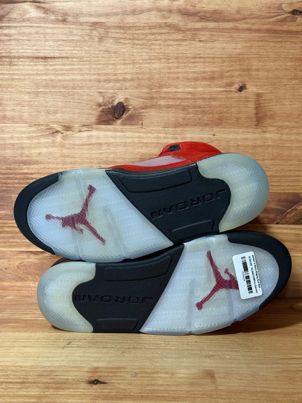 Jordan 5 Retro Raging Bull Red (2021) - Size 10.5