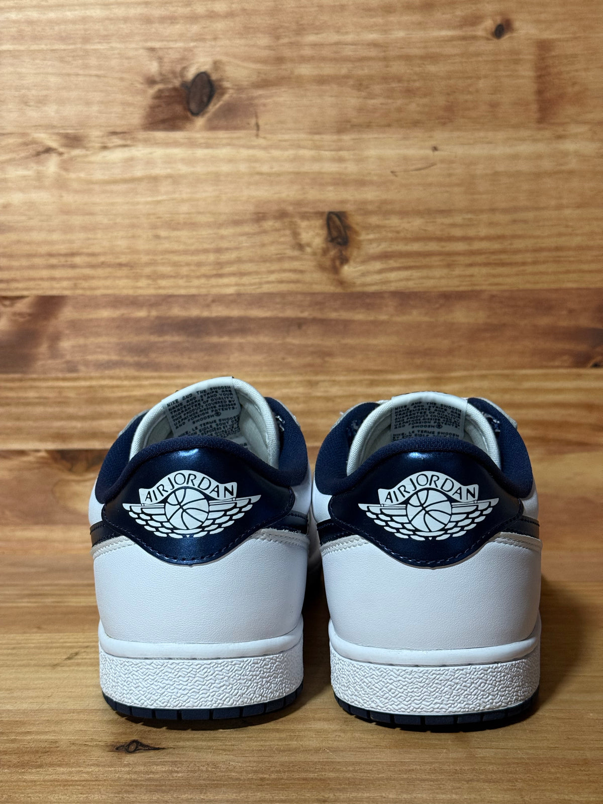 Jordan 1 Retro Low '85 Metallic Blue - Size 10