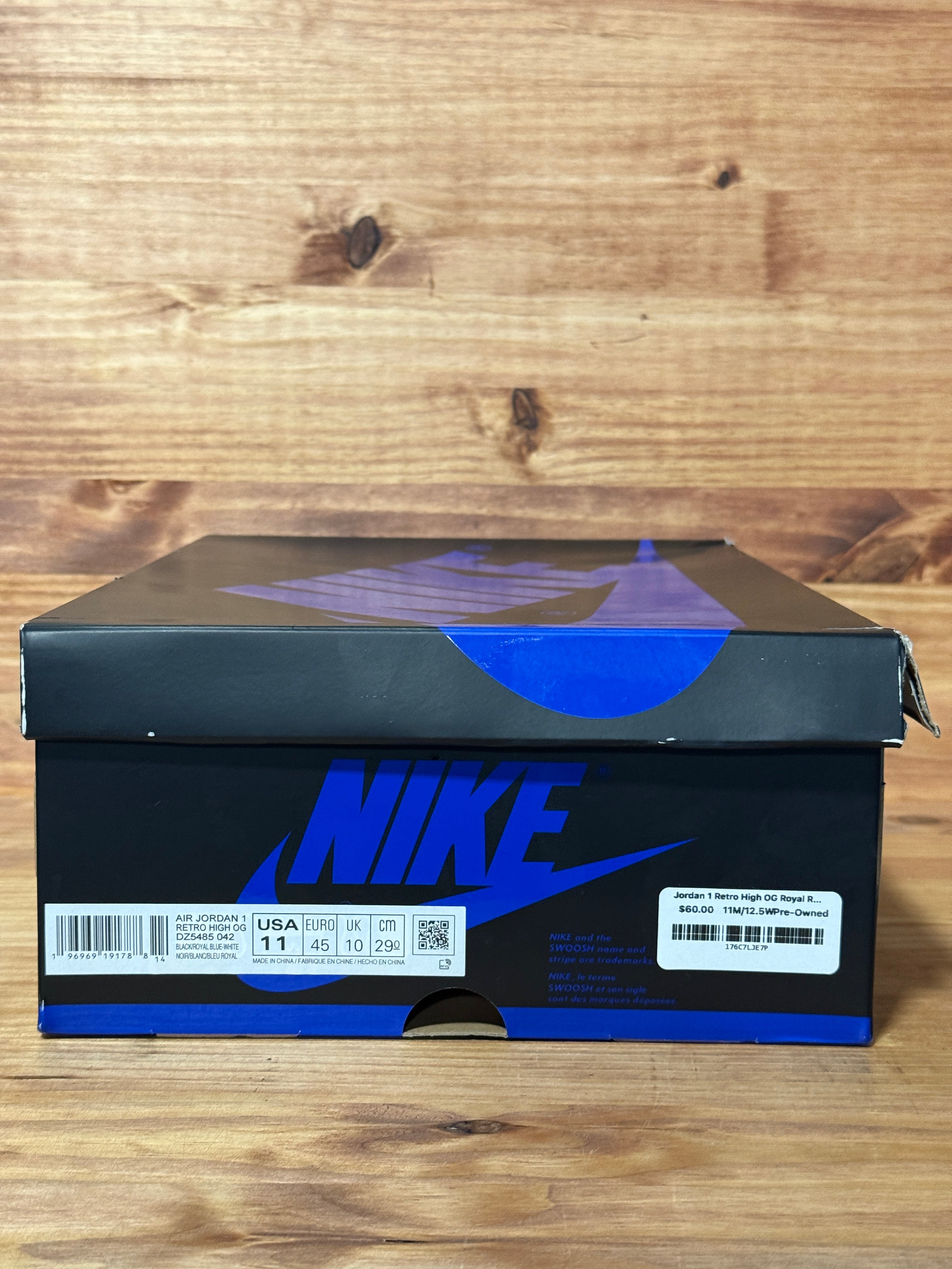Jordan 1 Retro High OG Royal Reimagined