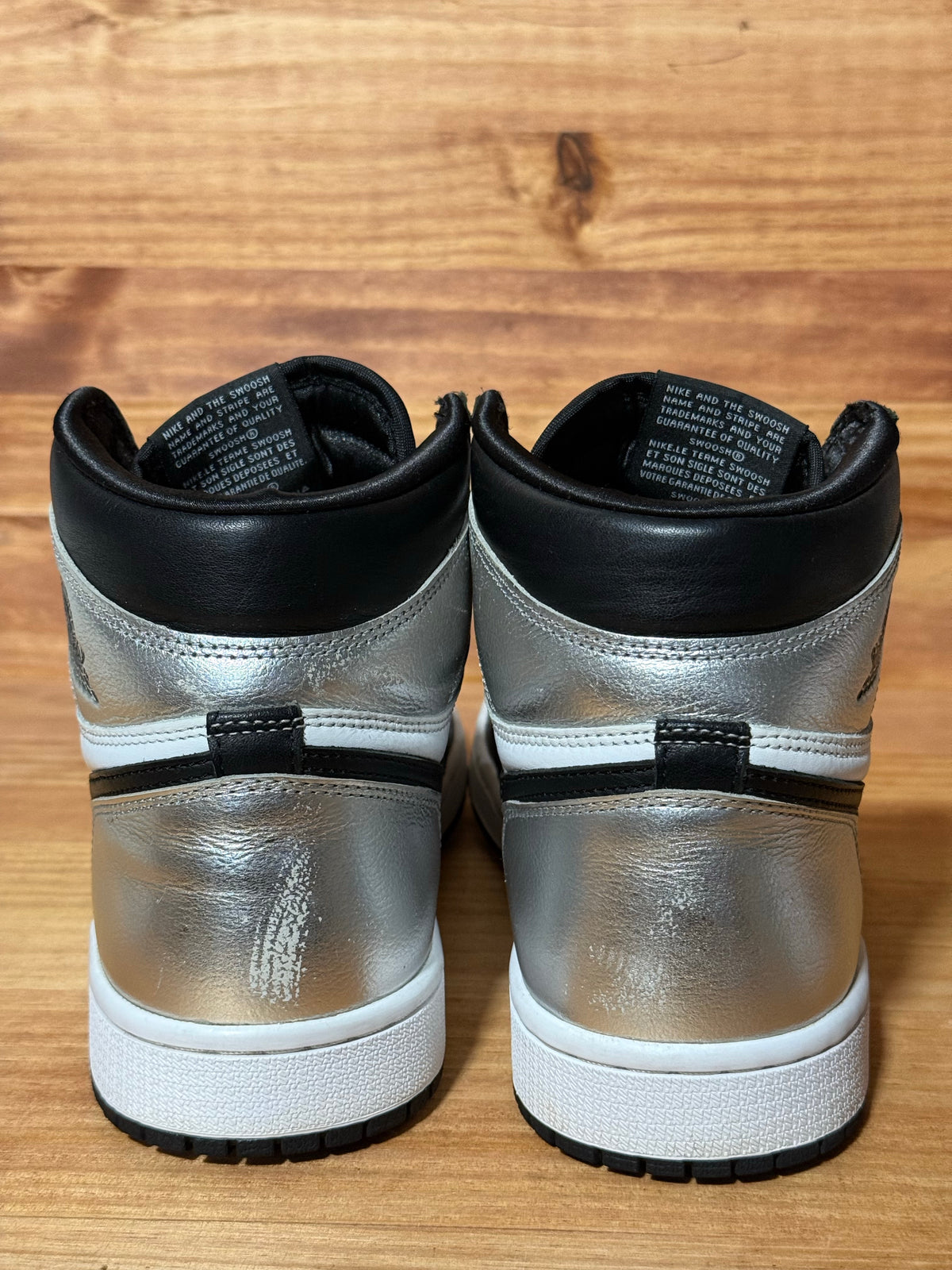 Jordan 1 Retro High Silver Toe (Women's)