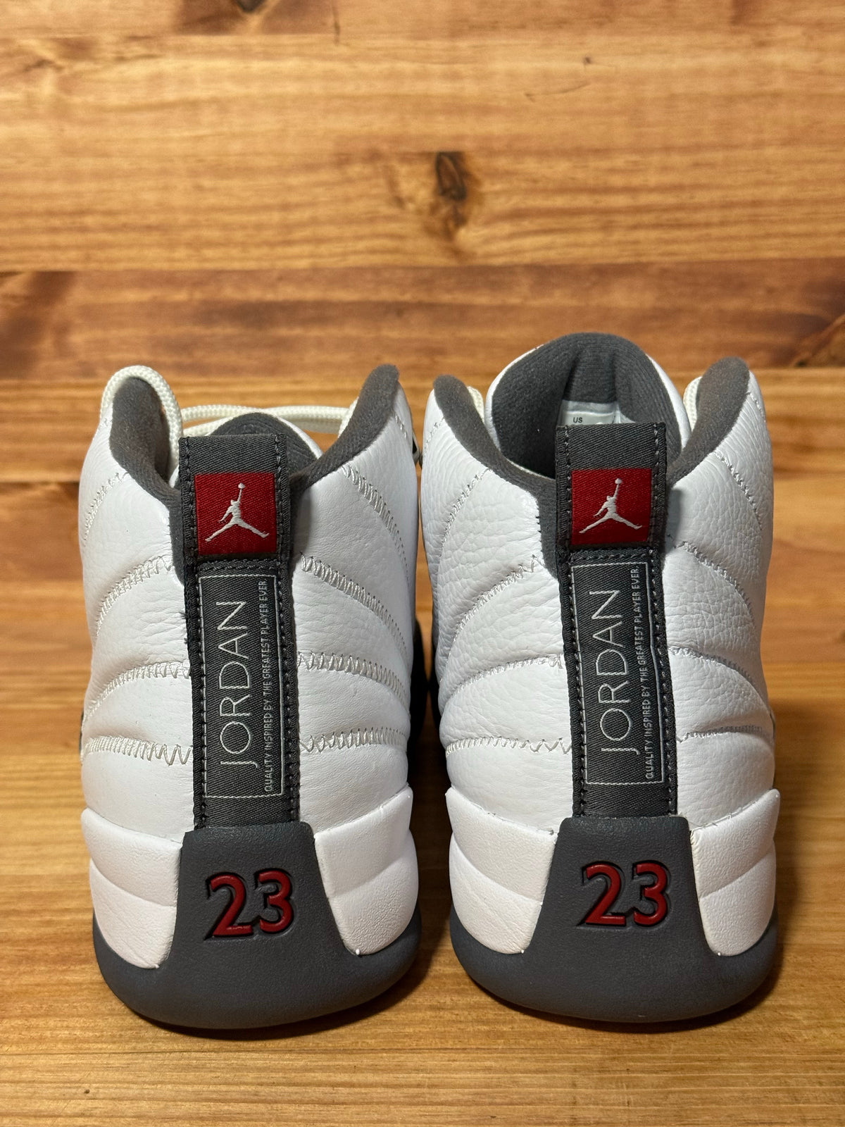 Jordan 12 Retro White Dark Grey