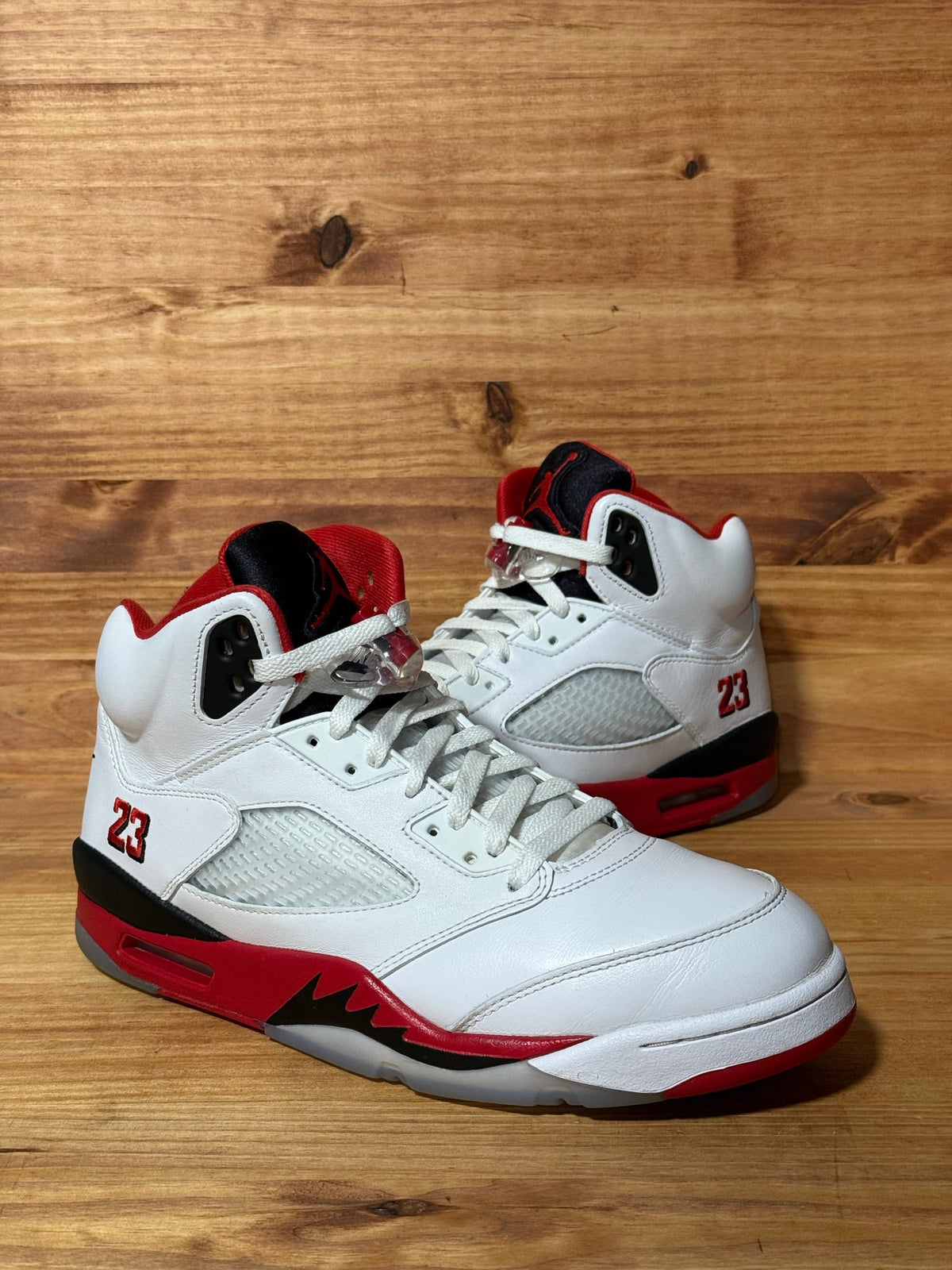 Jordan 5 Retro Fire Red Black Tongue (2025) - Size 11