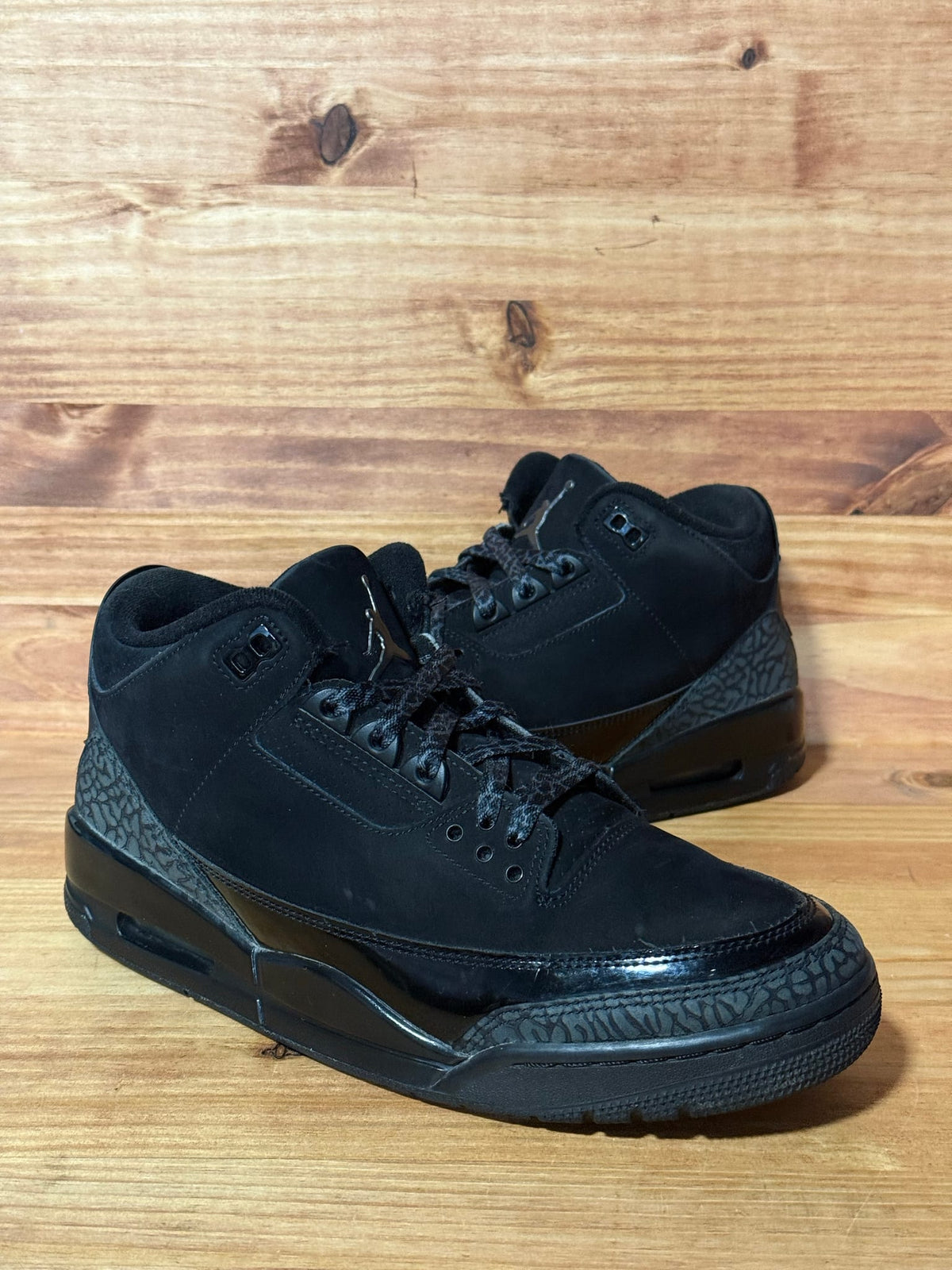 Jordan 3 Retro Black Cat (2025) - Size 9