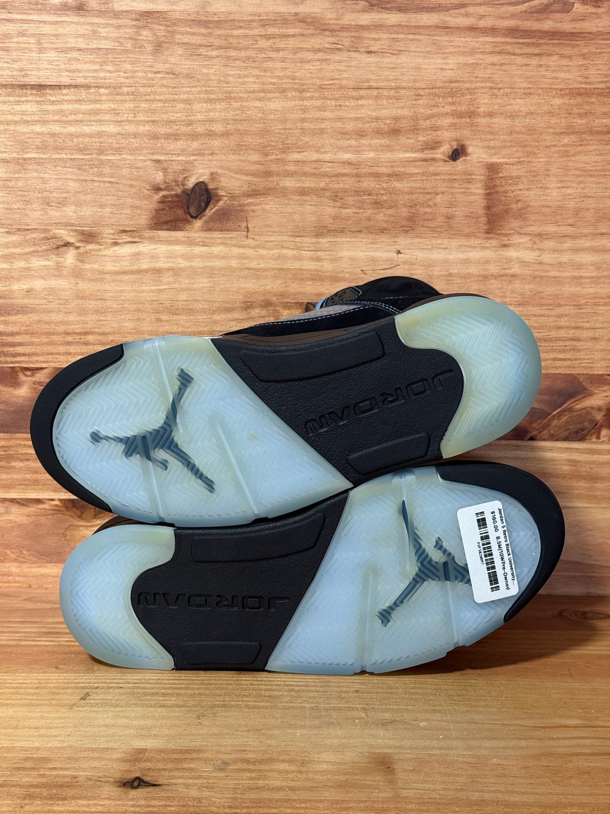 Jordan 5 Retro Black University Blue (2026) - Size 8.5