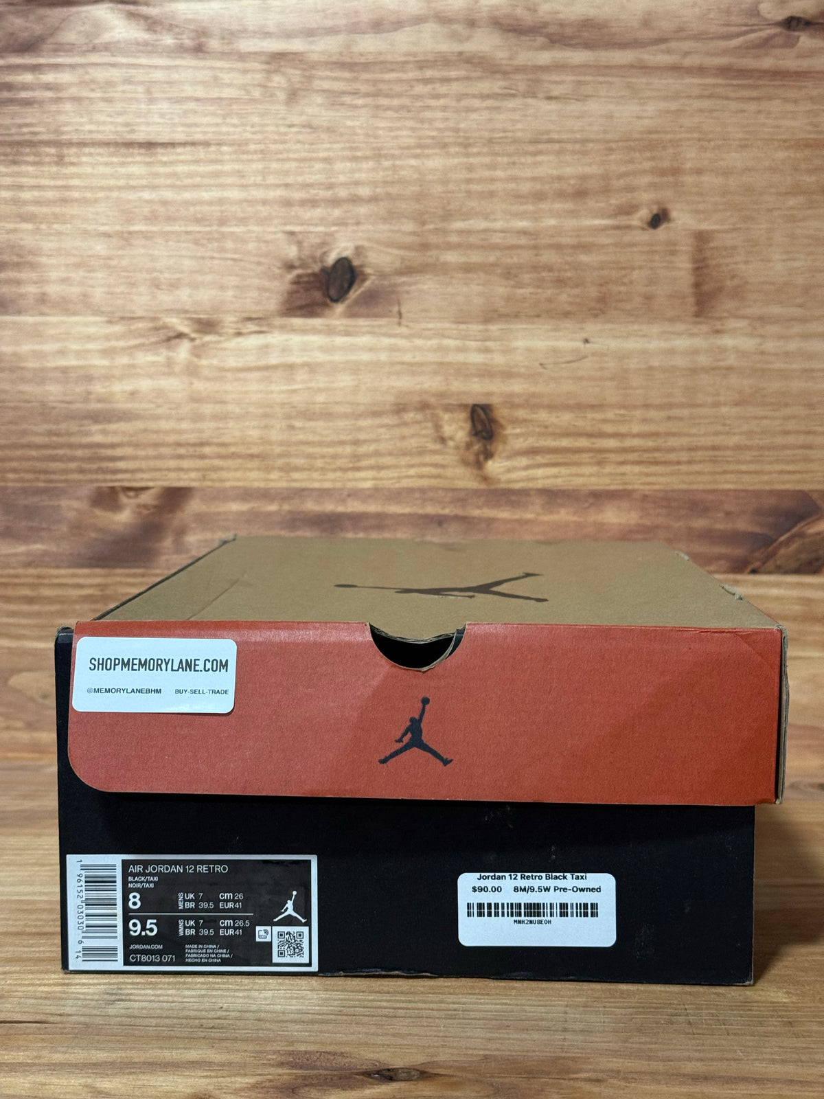 Jordan 12 Retro Black Taxi