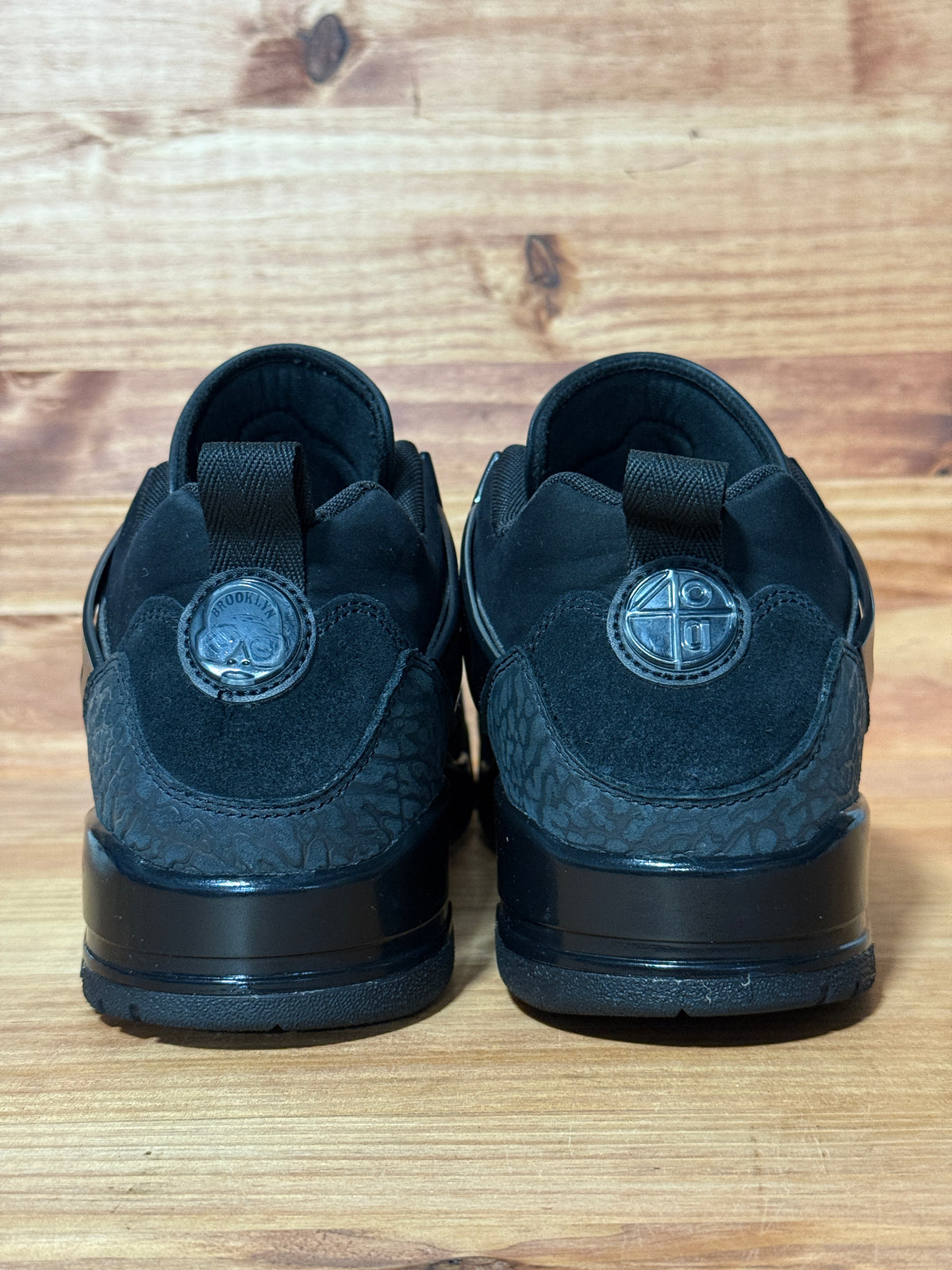 Jordan Spizike Low Black Cat