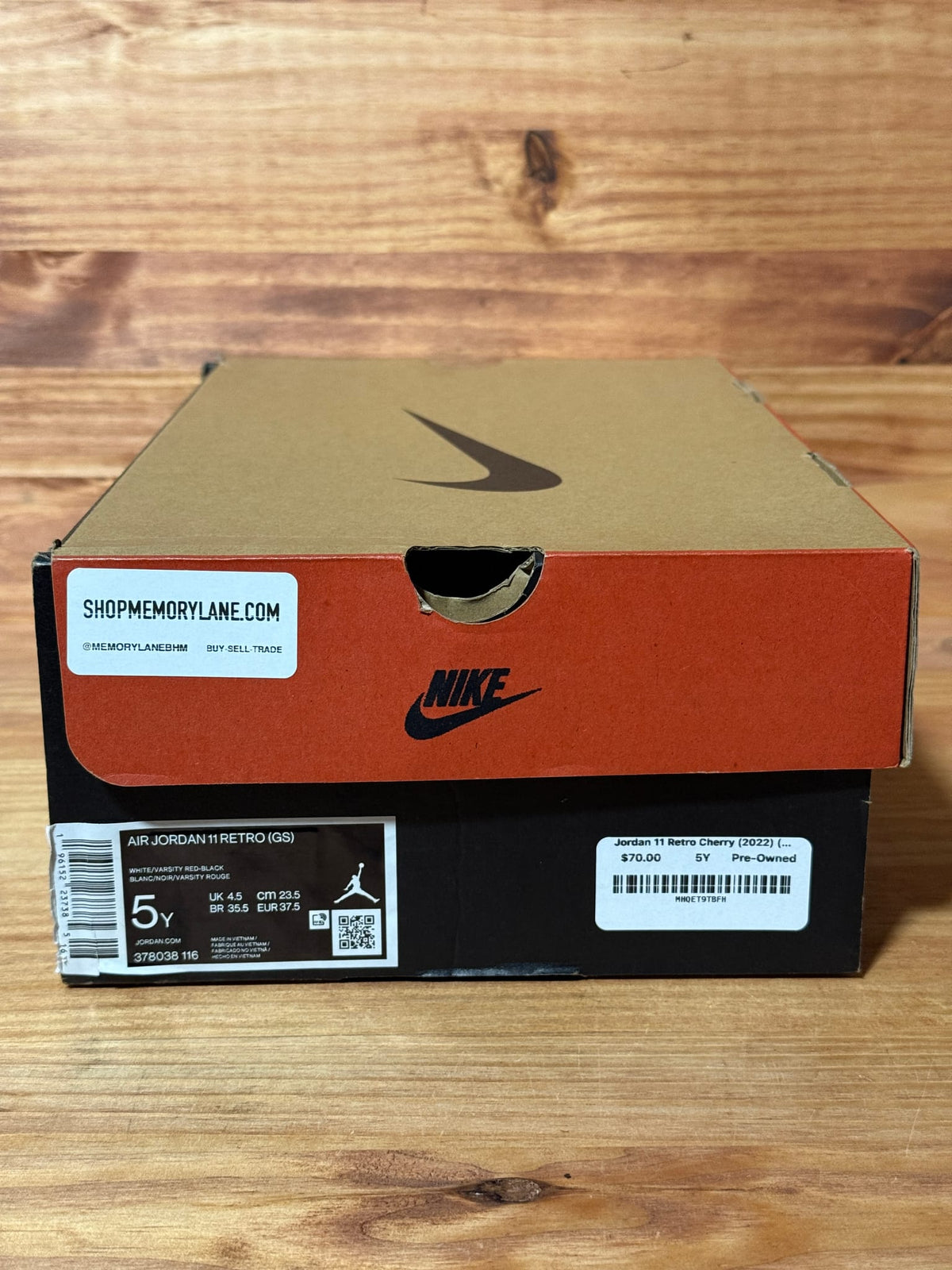 Jordan 11 Retro Cherry (2022) (GS) - Size 5