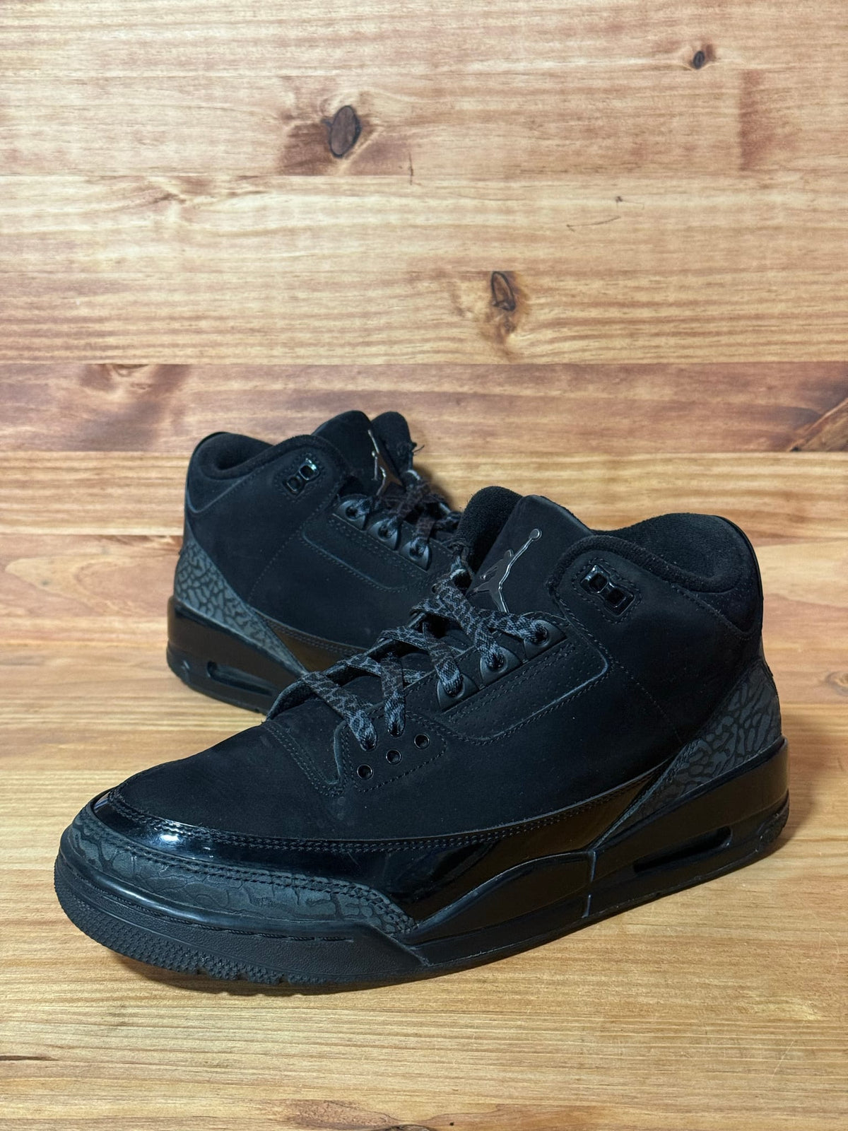 Jordan 3 Retro Black Cat (2025) - Size 9