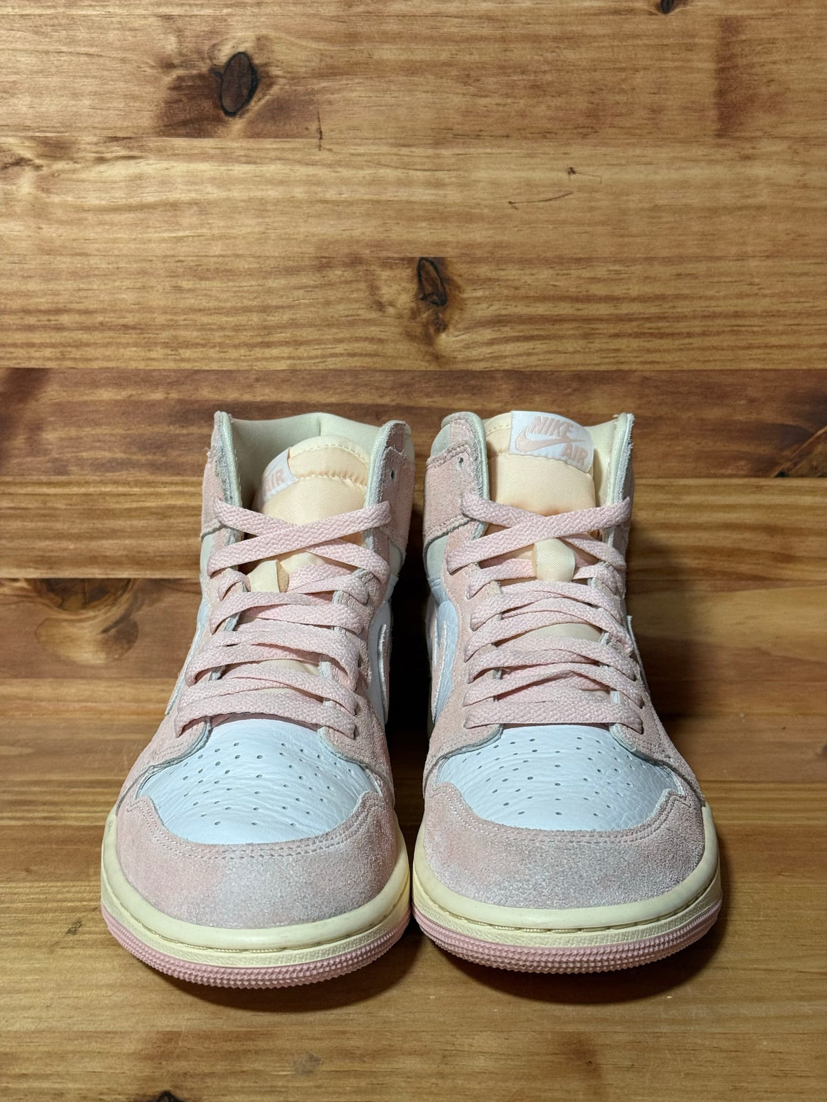 Jordan 1 Retro High OG Washed Pink (Women's) - Size 8.5W/7Y