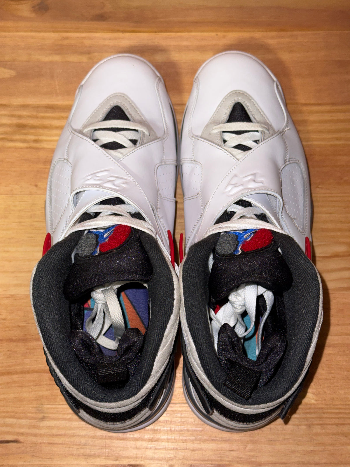 Jordan 8 Retro White True Red (2025)