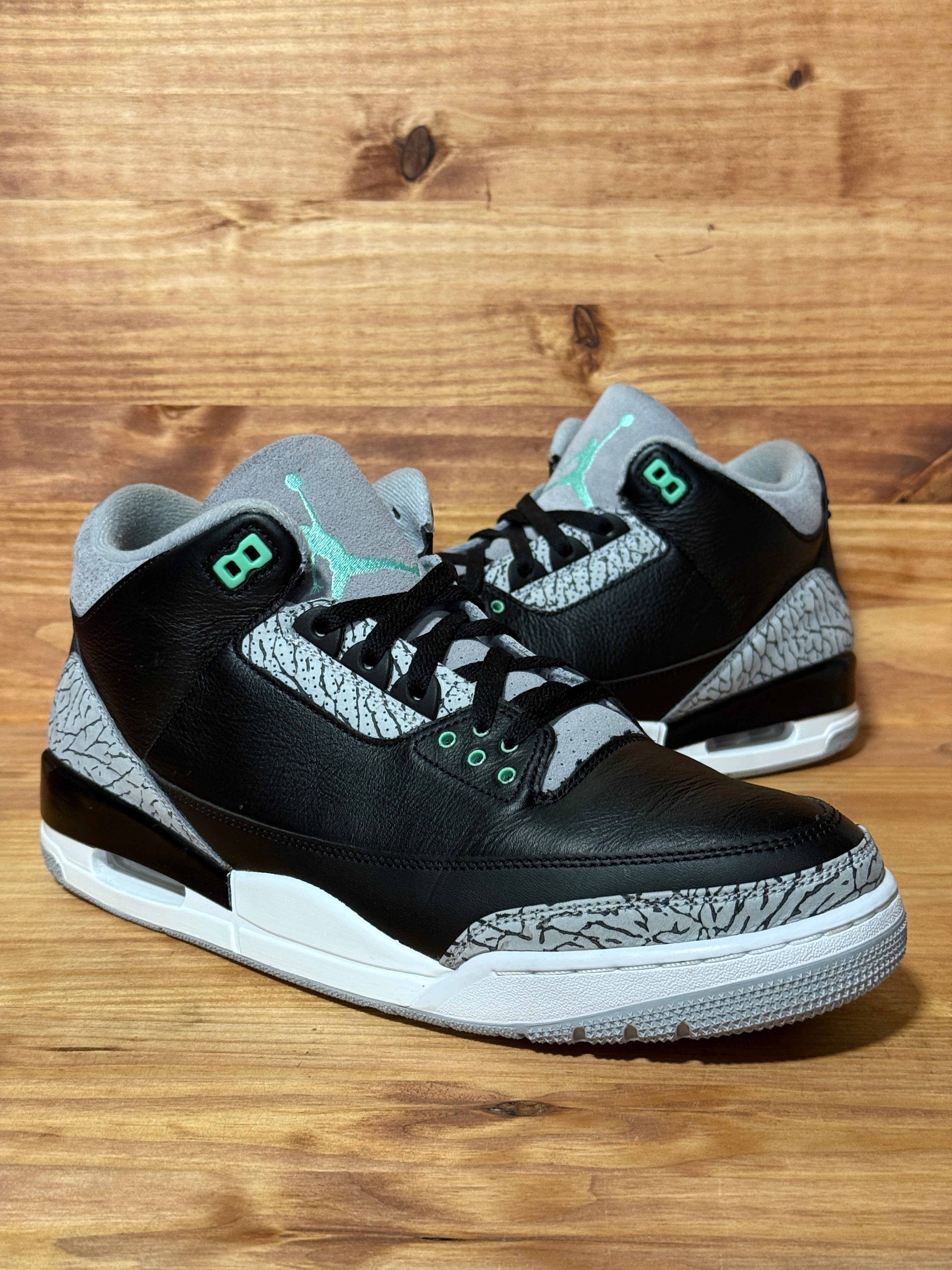 Jordan 3 Retro Green Glow
