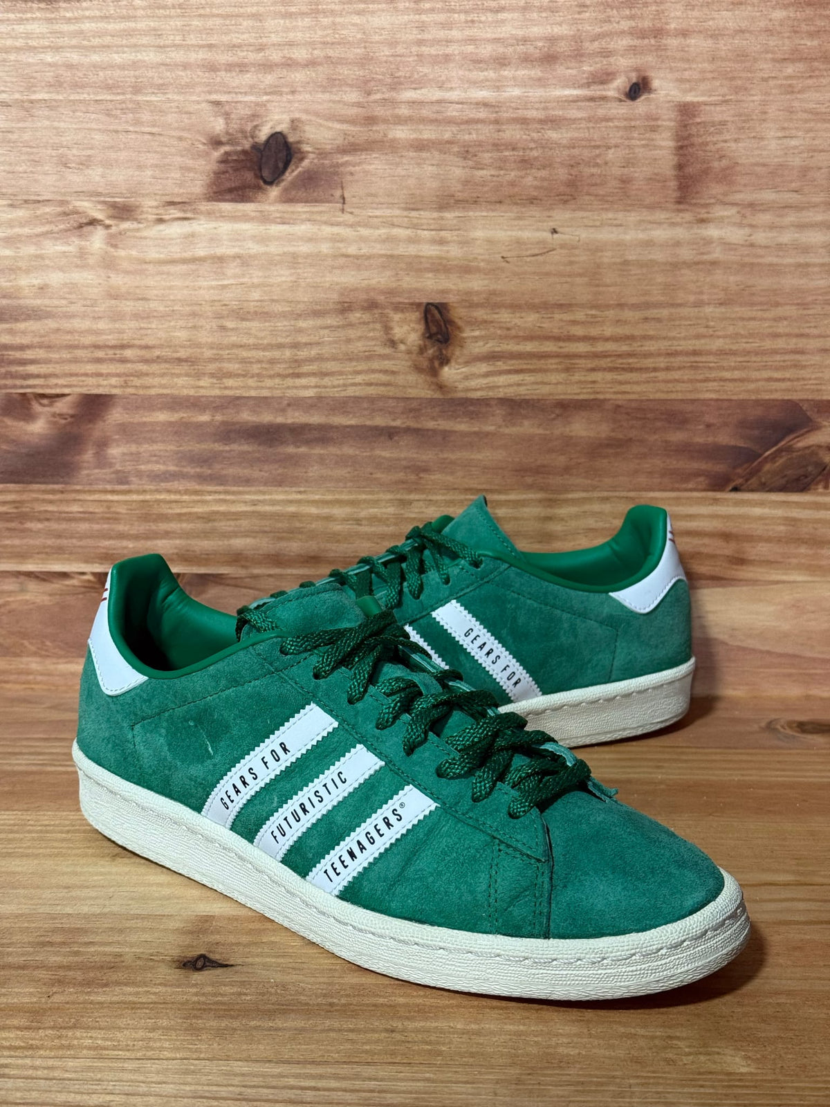 adidas Campus Human Made Green - Size 8.5
