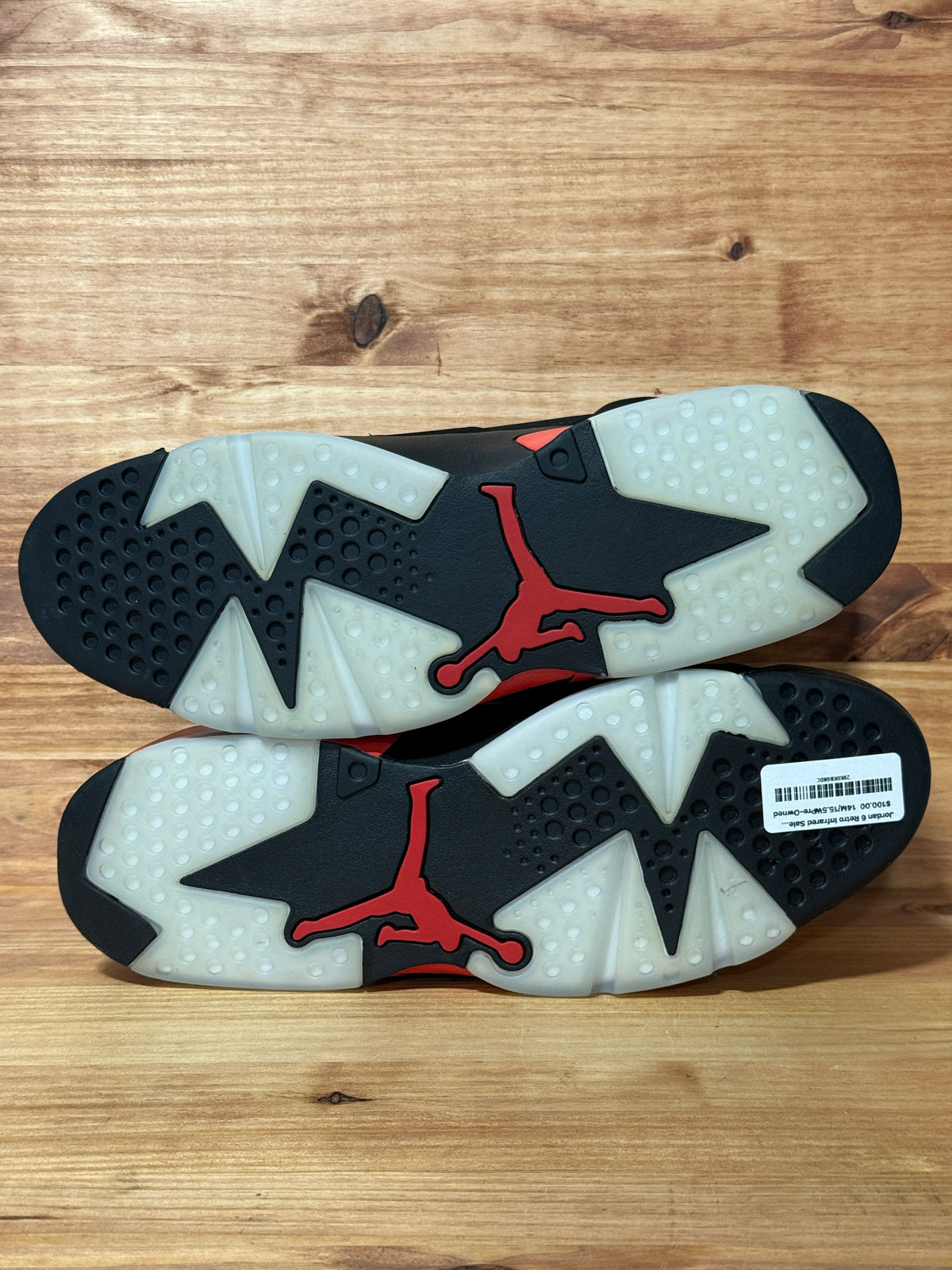 Jordan 6 Retro Infrared Salesman