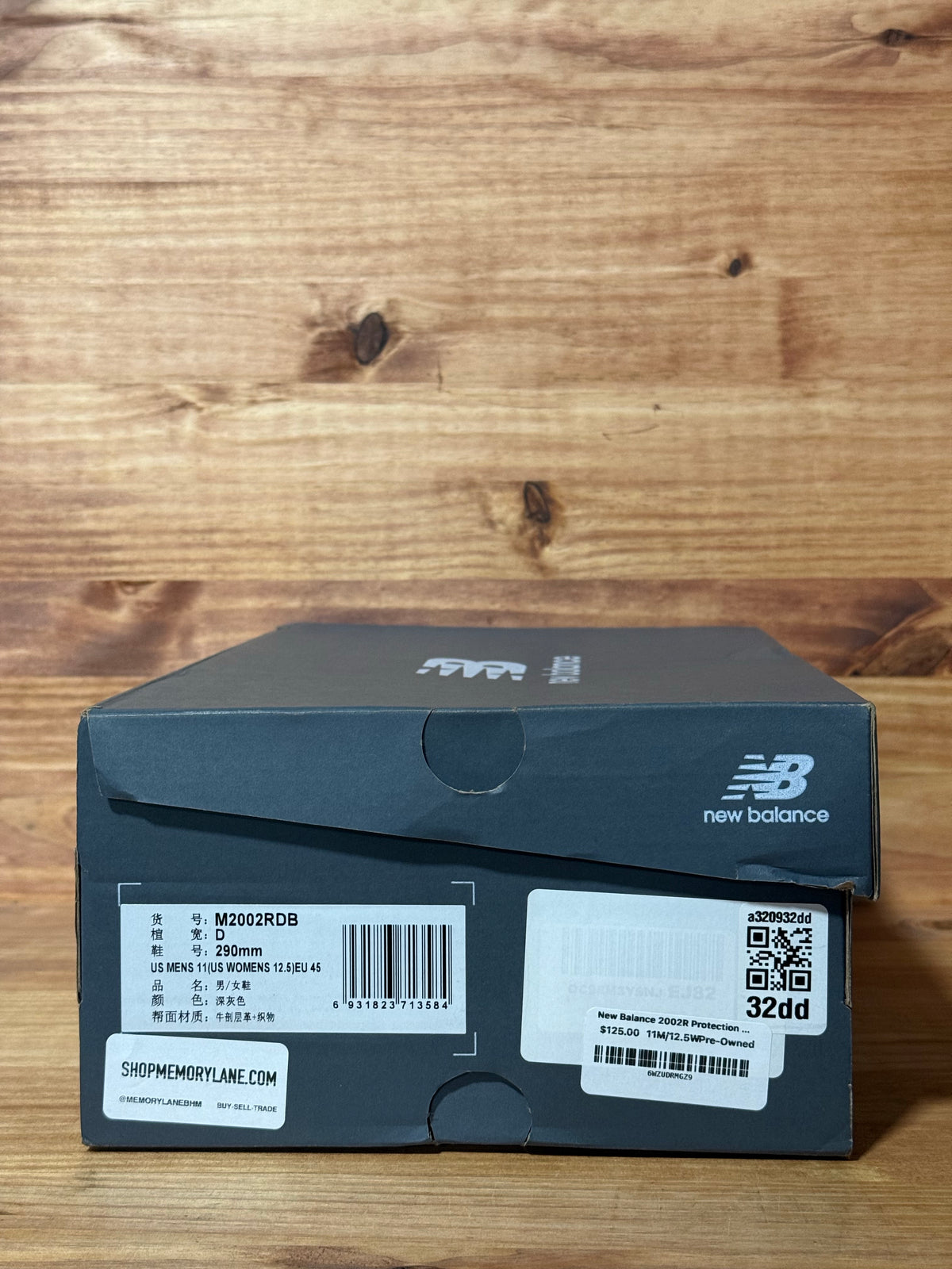 New Balance 2002R Protection Pack Phantom - Size 11