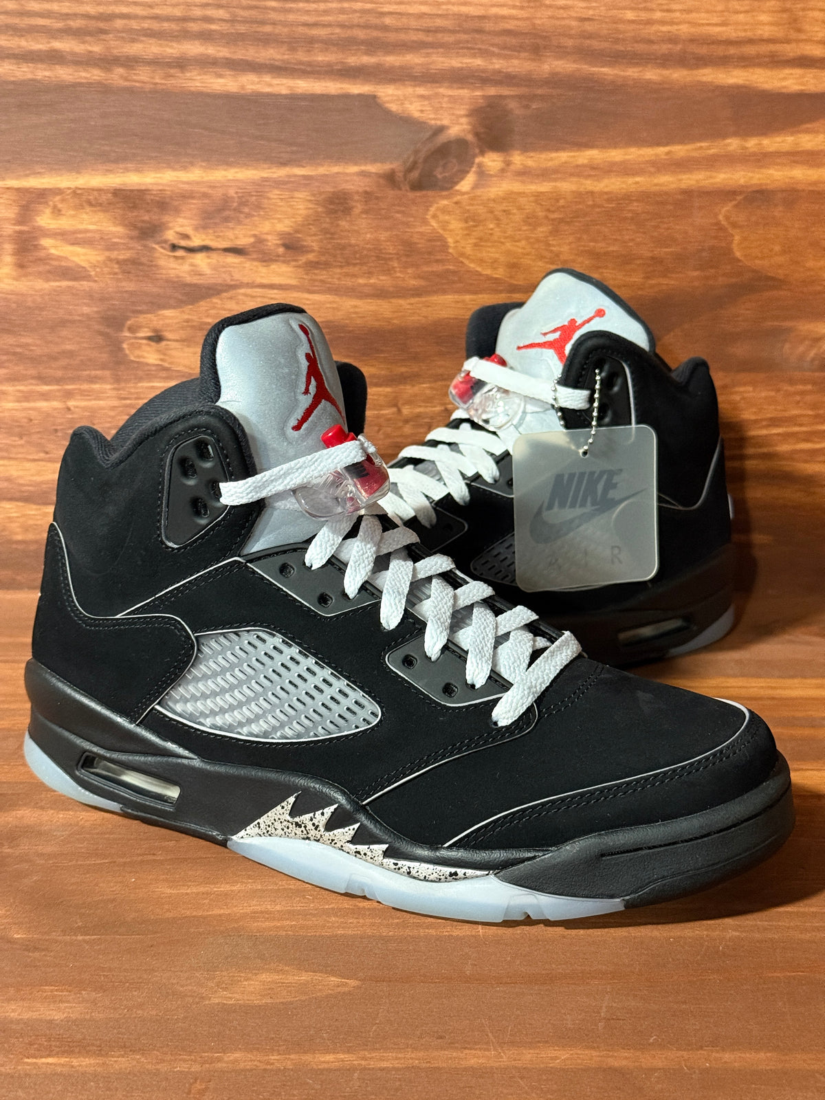 Jordan 5 Retro OG Black Metallic Reimagined Size 8.5