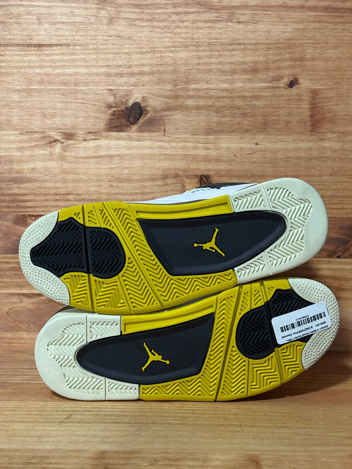 Jordan 4 Retro Vivid Sulfur (Women's)