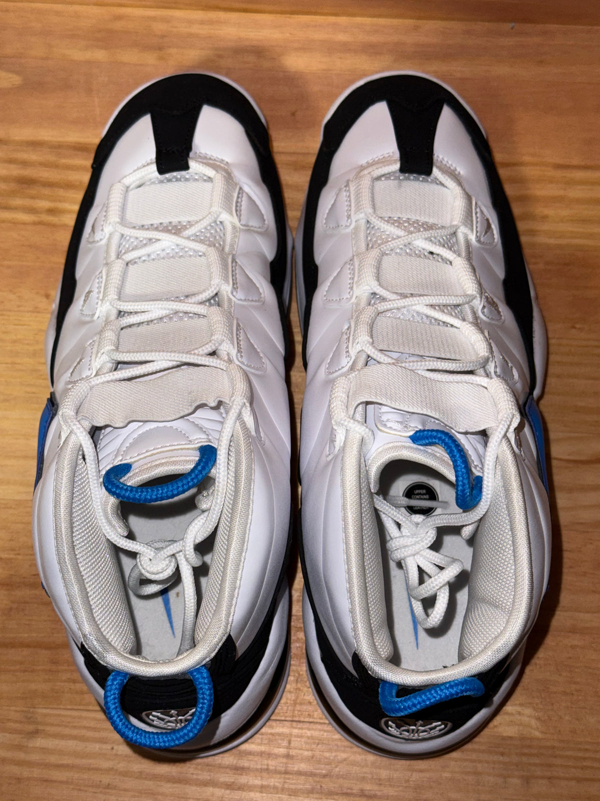 Nike Air Max Uptempo 95 White Photo Blue Black