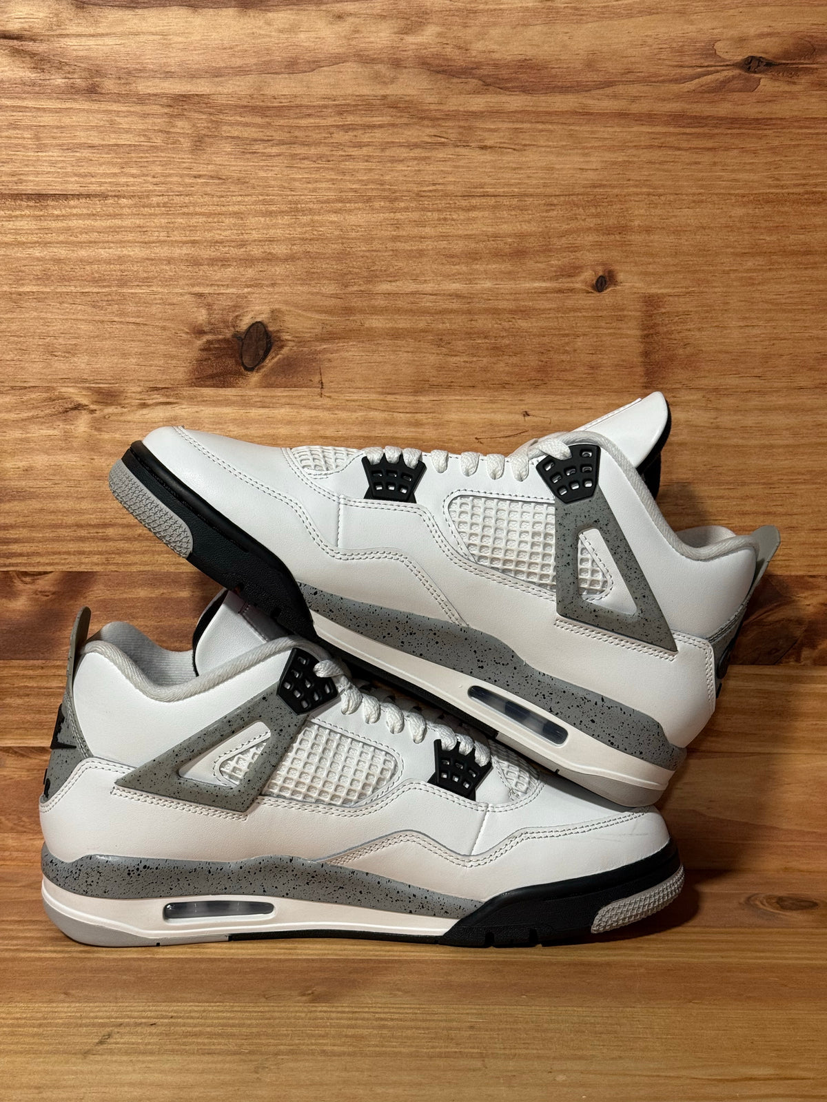 Jordan 4 Retro White Cement (2025) - Size 10.5