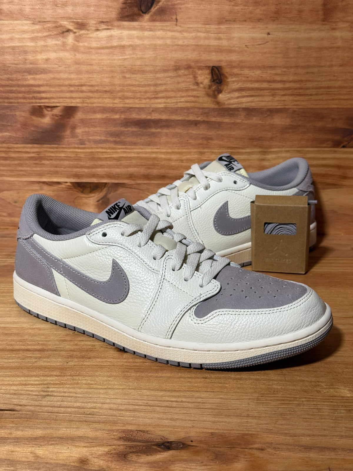 Jordan 1 Retro Low OG Atmosphere Grey - Size 11