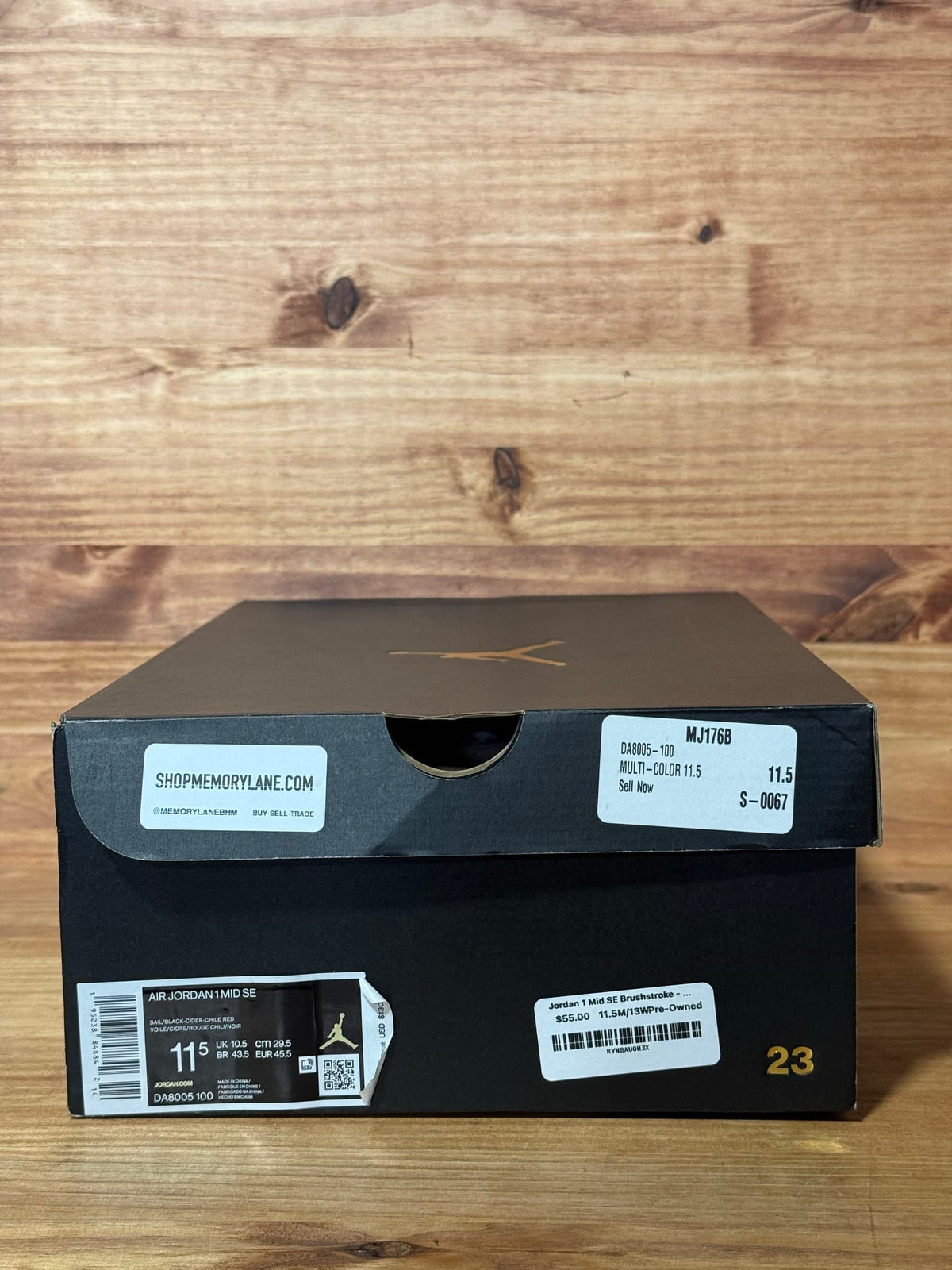 Jordan 1 Mid SE Brushstroke - Size 11.5