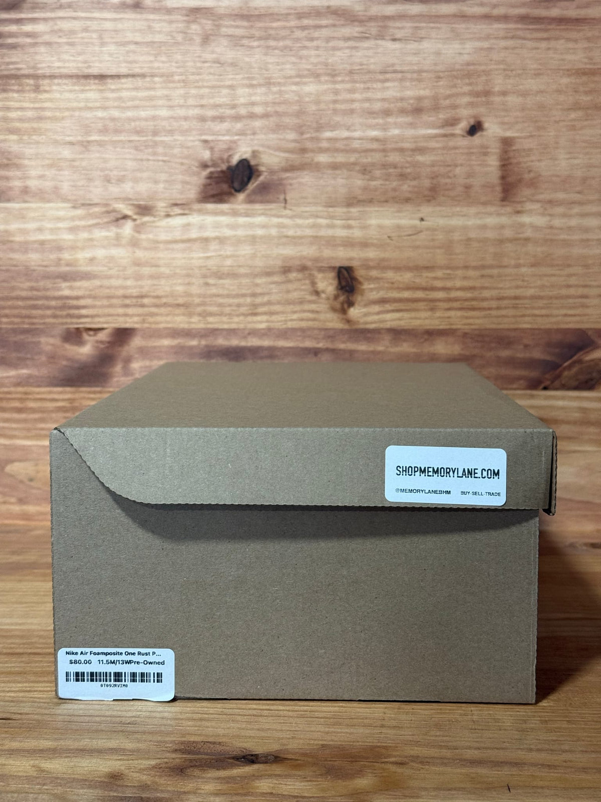 Nike Air Foamposite One Rust Pink - Size 11.5