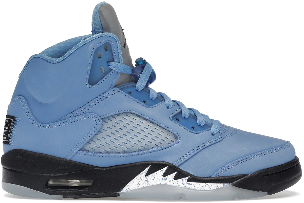 Jordan 5 Retro UNC University Blue - Size 8.5