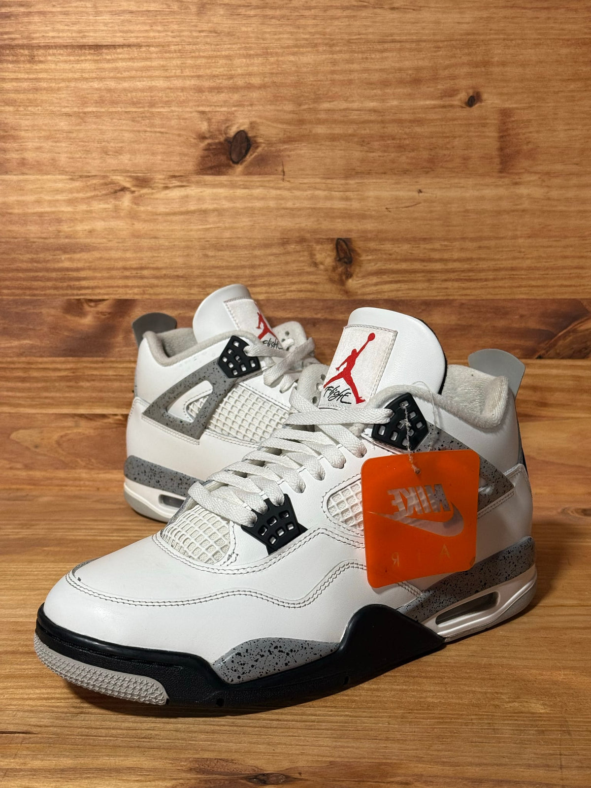 Jordan 4 Retro White Cement (2025) - Size 10.5
