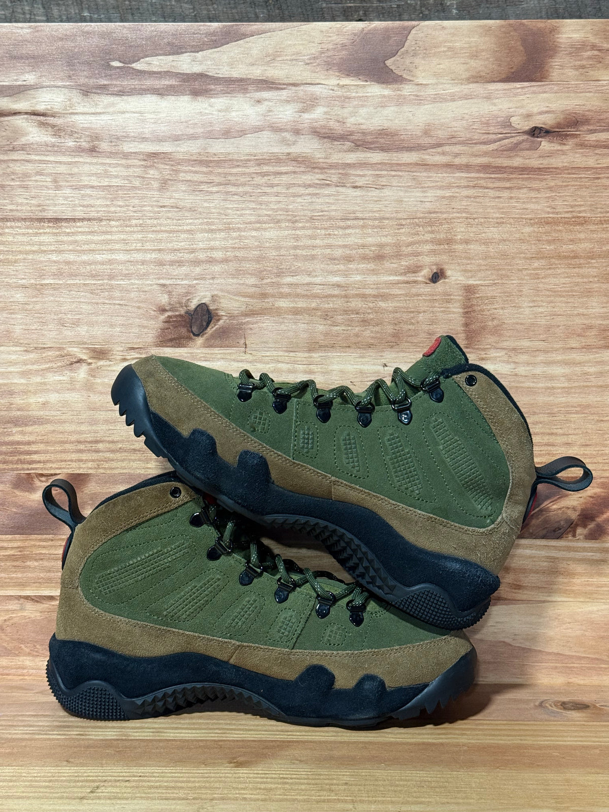 Jordan 9 Retro Boot NRG Military Brown