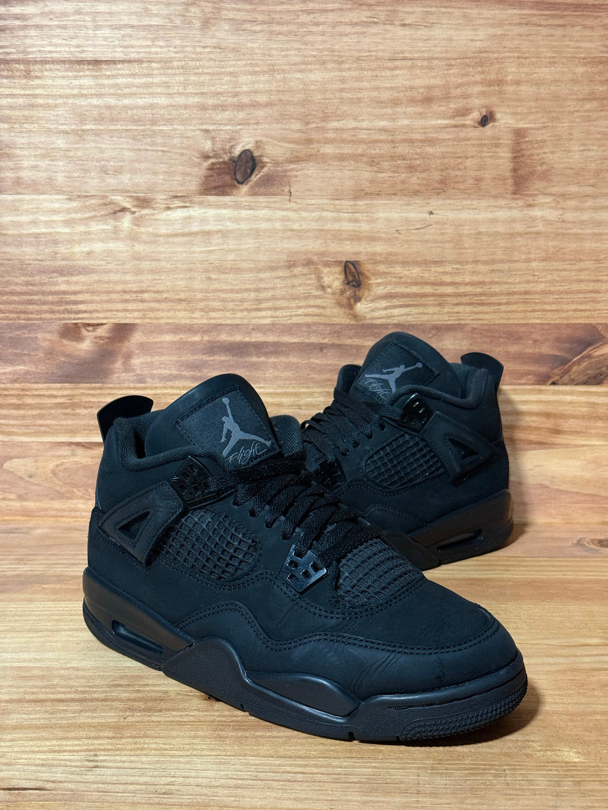 Jordan 4 Retro Black Cat (2025) (GS) - Size 7Y