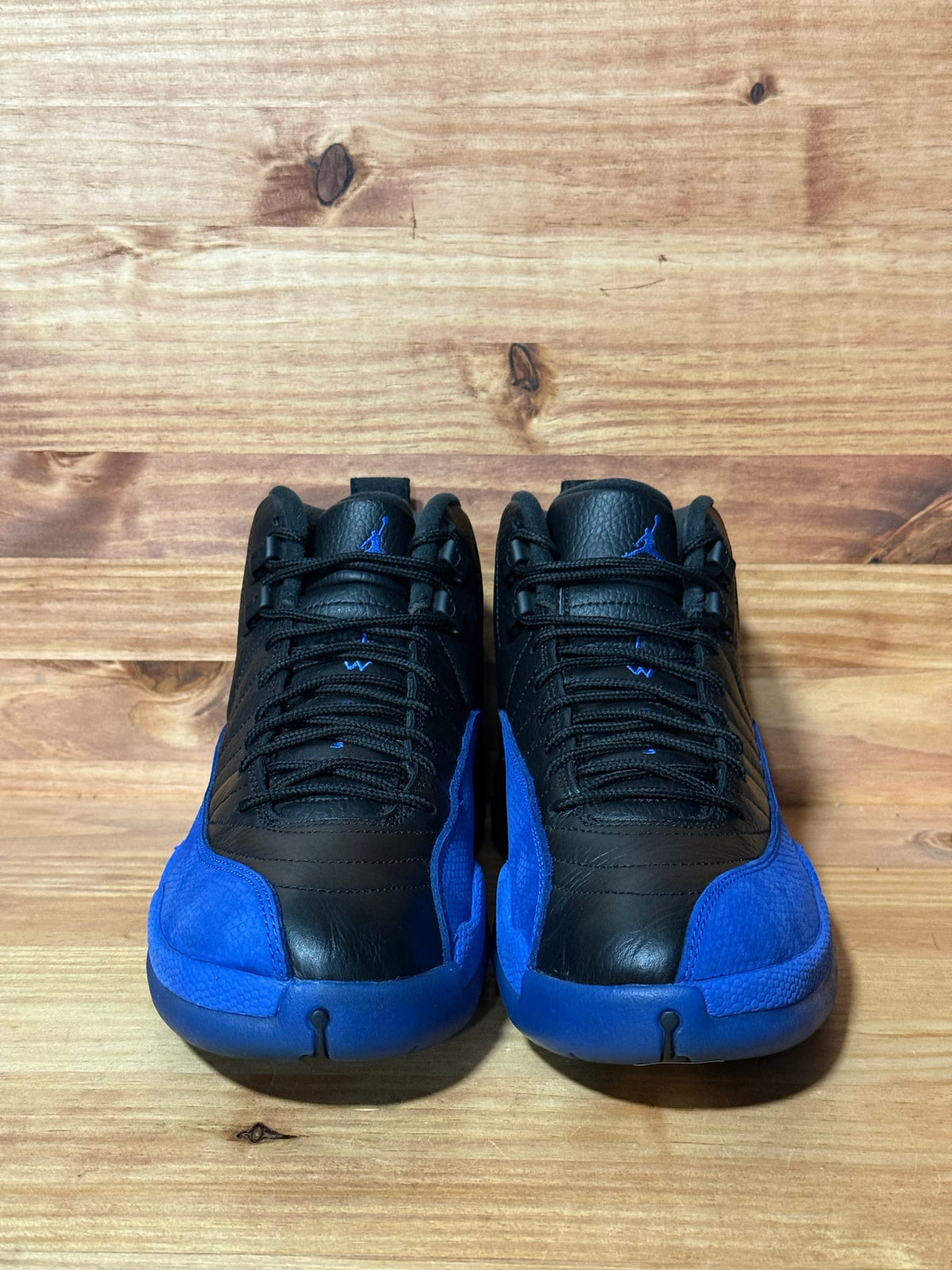 Jordan 12 Retro Black Game Royal - Size 10.5