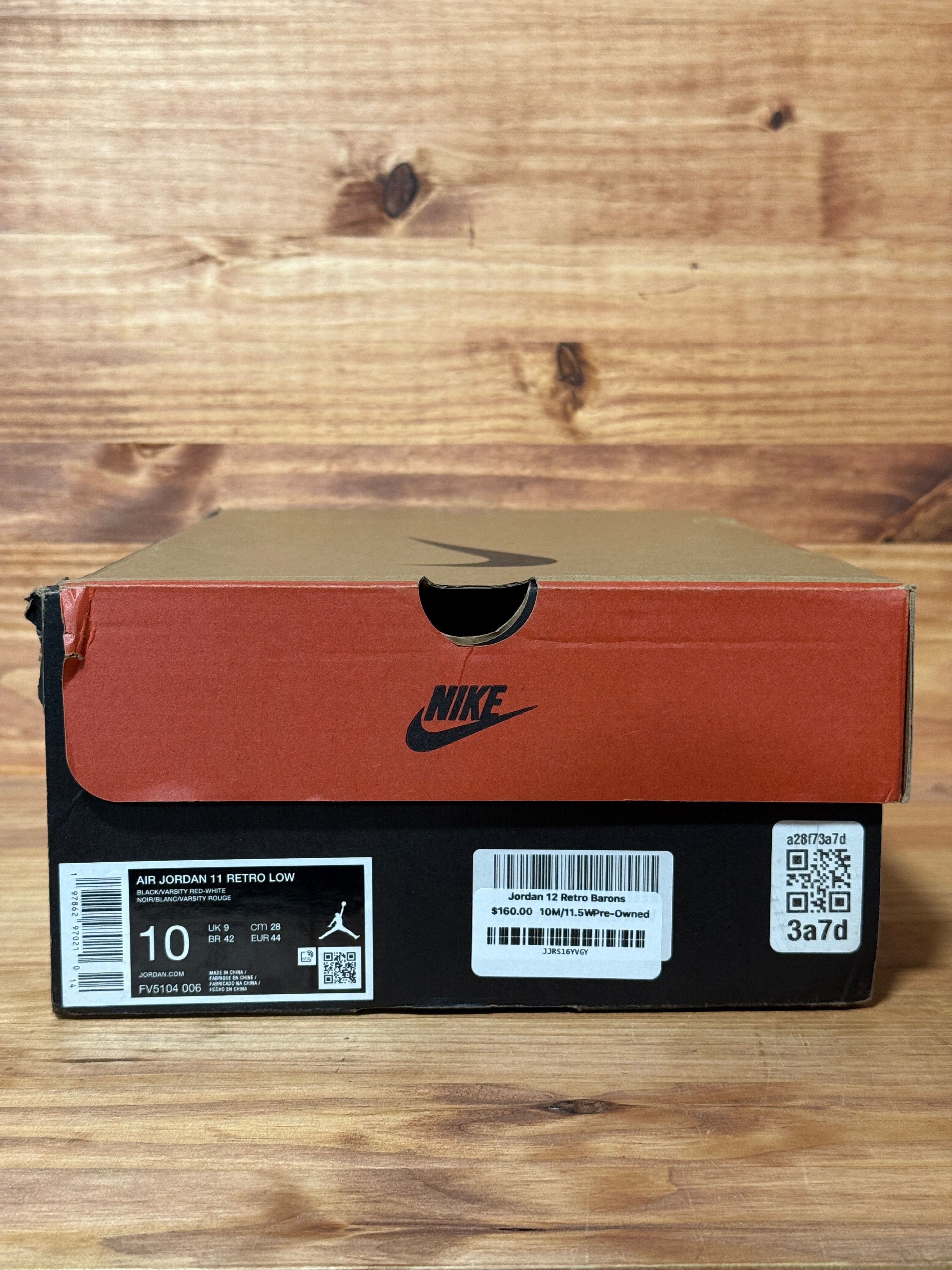Jordan 12 Retro Barons