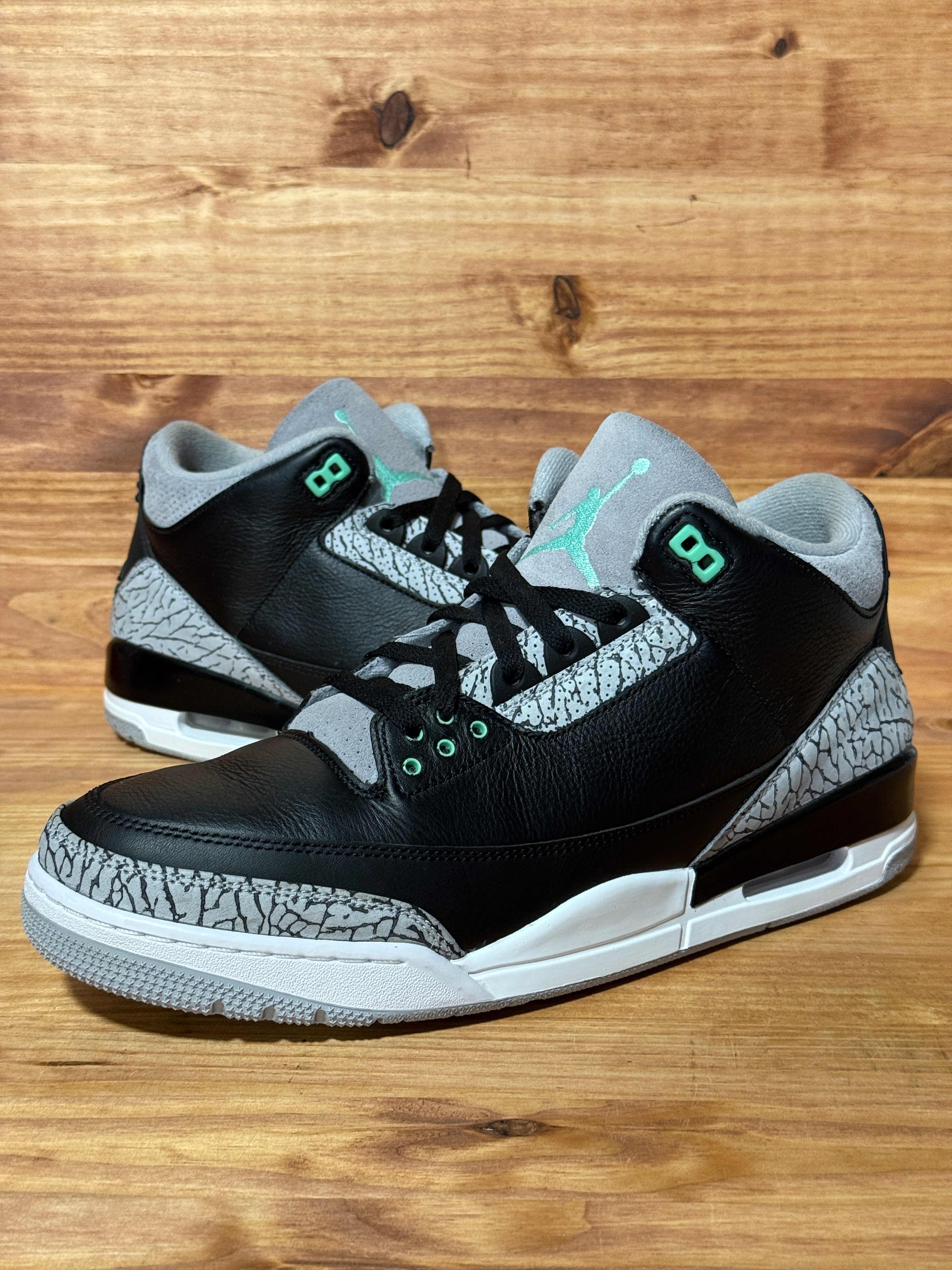 Jordan 3 Retro Green Glow