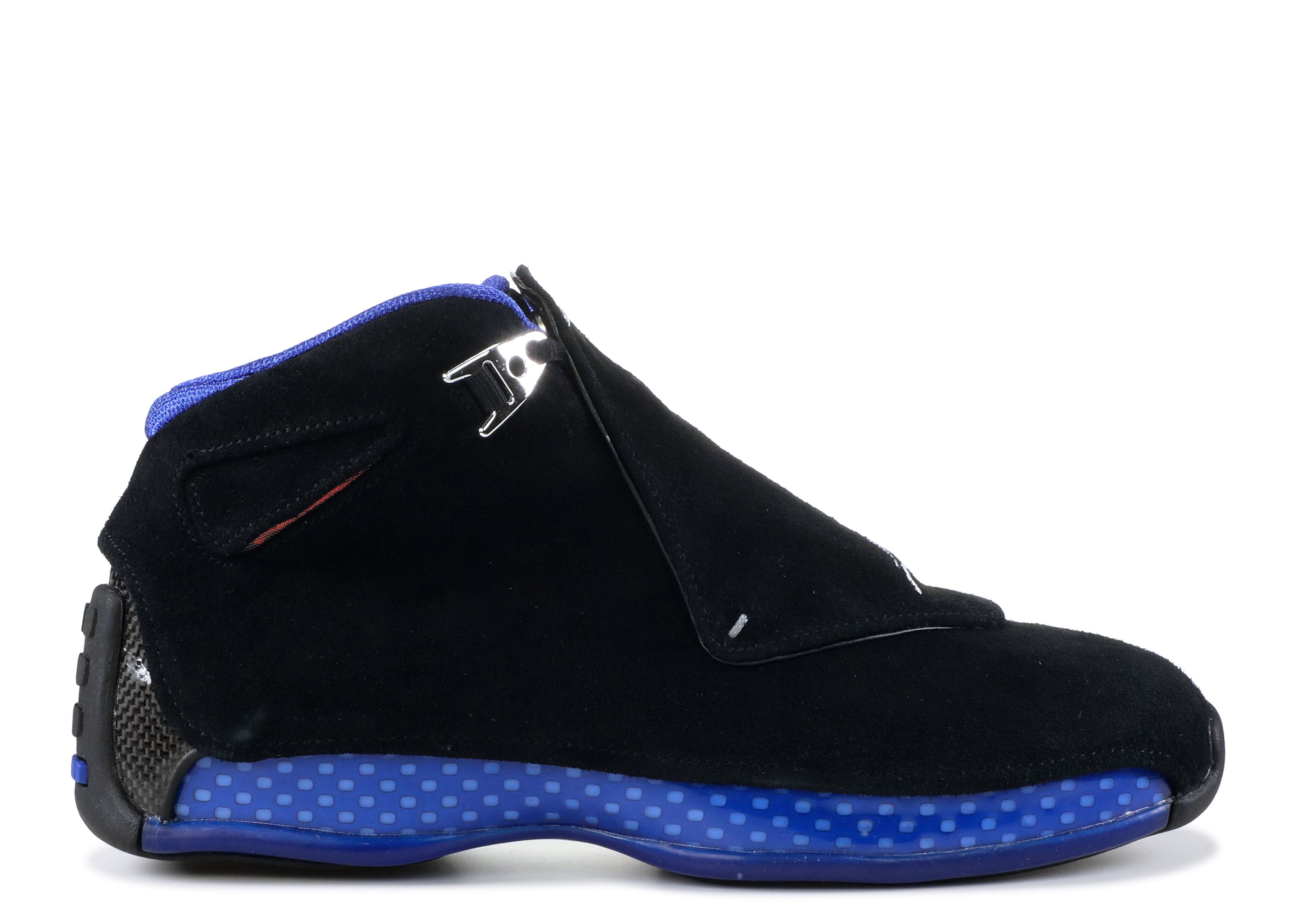 Air Jordan 18 Retro Black Sport Royal 2018