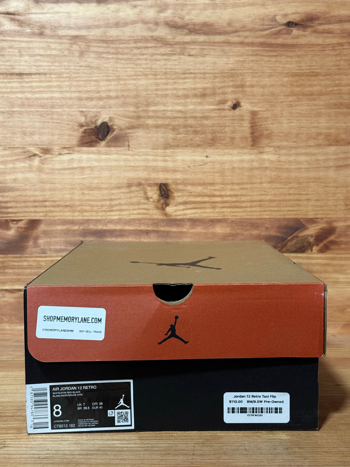 Jordan 12 Retro Taxi Flip