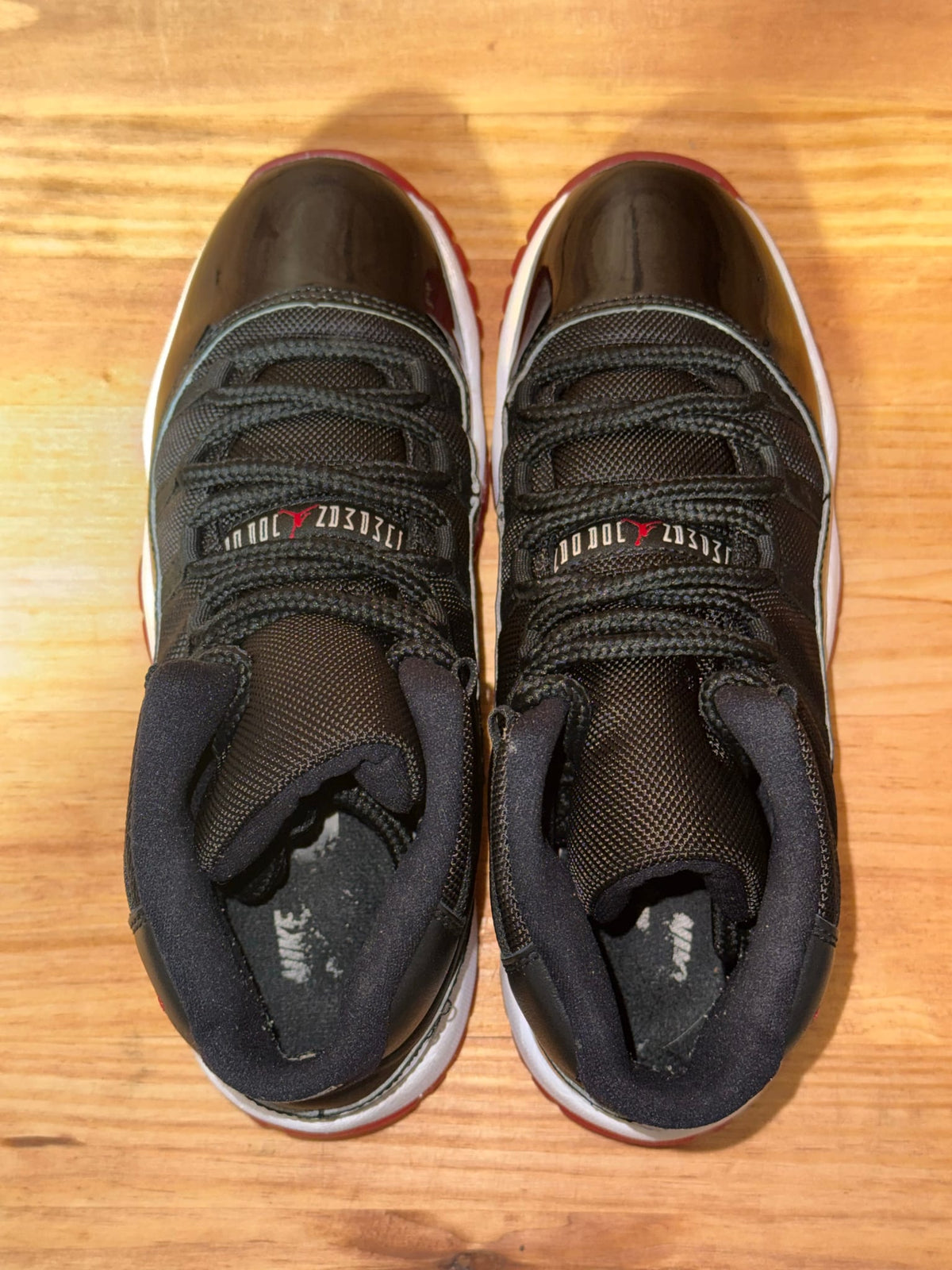 Jordan 11 Retro Playoffs Bred (2019) (GS) - Size 7Y