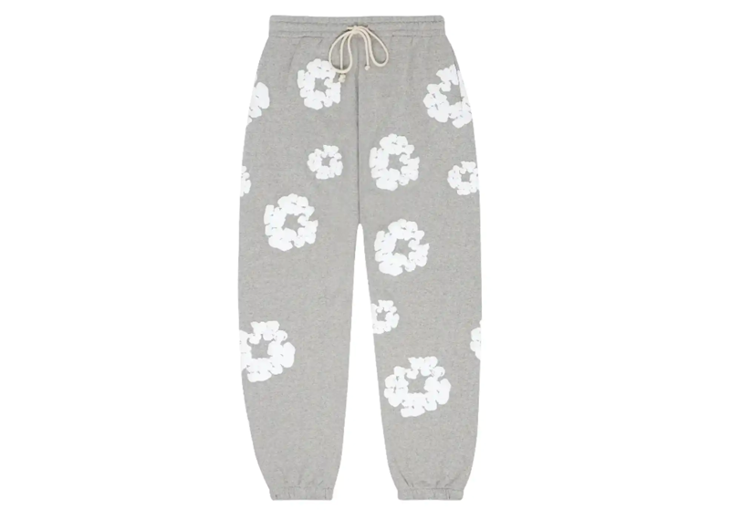 Denim Tears Cotton Wreath Sweapants Grey