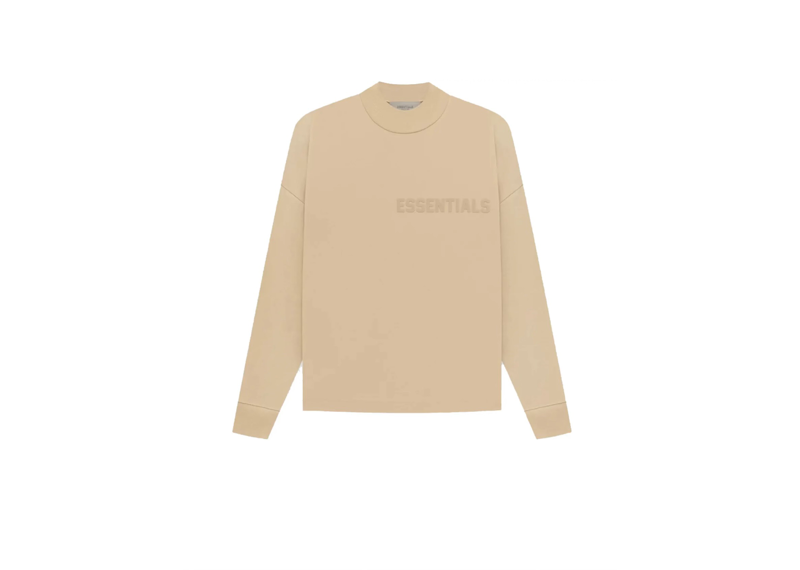 Fear of God Essentials Tee LS Sand
