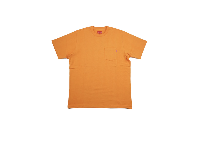 Supreme Pocket Tee Orange SS18