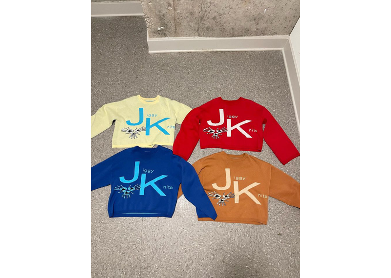 Jiggy Knits 01 Cropped Sweater