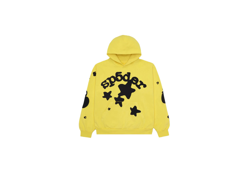 Sp5der Beluga Hoodie Gold