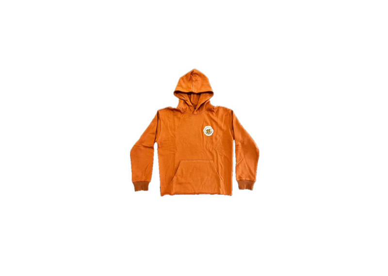 Hoodlum Patchwork Hoodie Tan