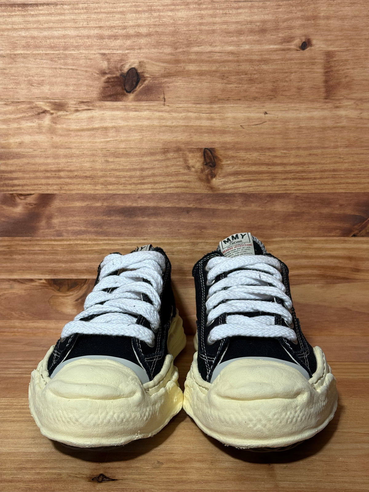 Maison Mihara Yasuhiro Hank OG Sole Canvas Low Black