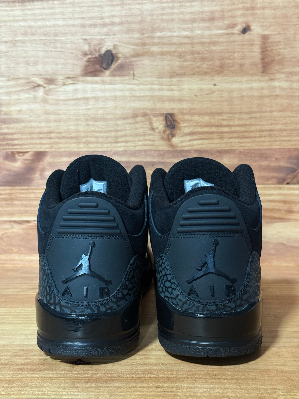 Jordan 3 Retro Black Cat (2025) - Size 12