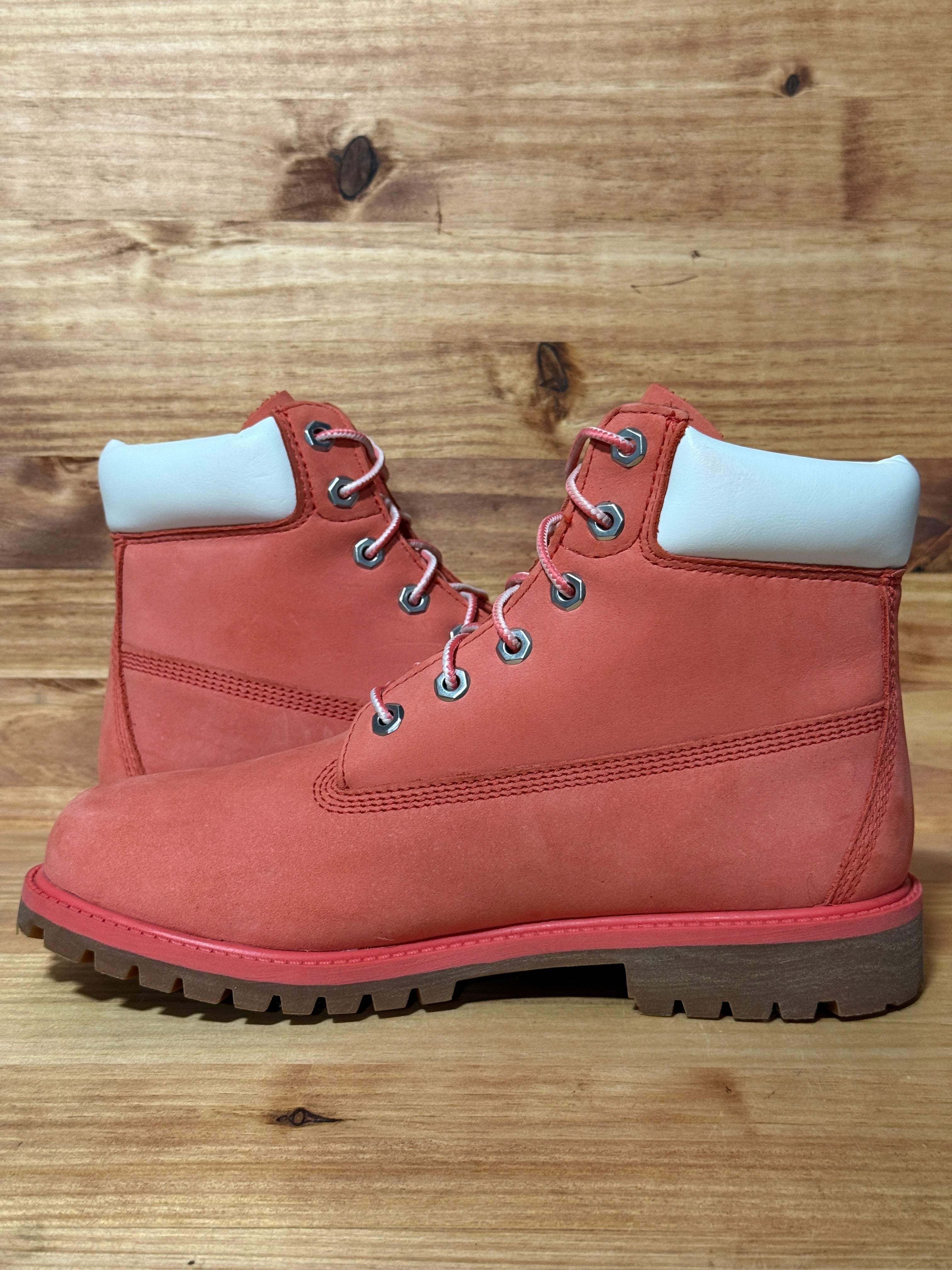 imberland 6 Inch Premium Boot Junior '50th Anniversary - Medium Pink'