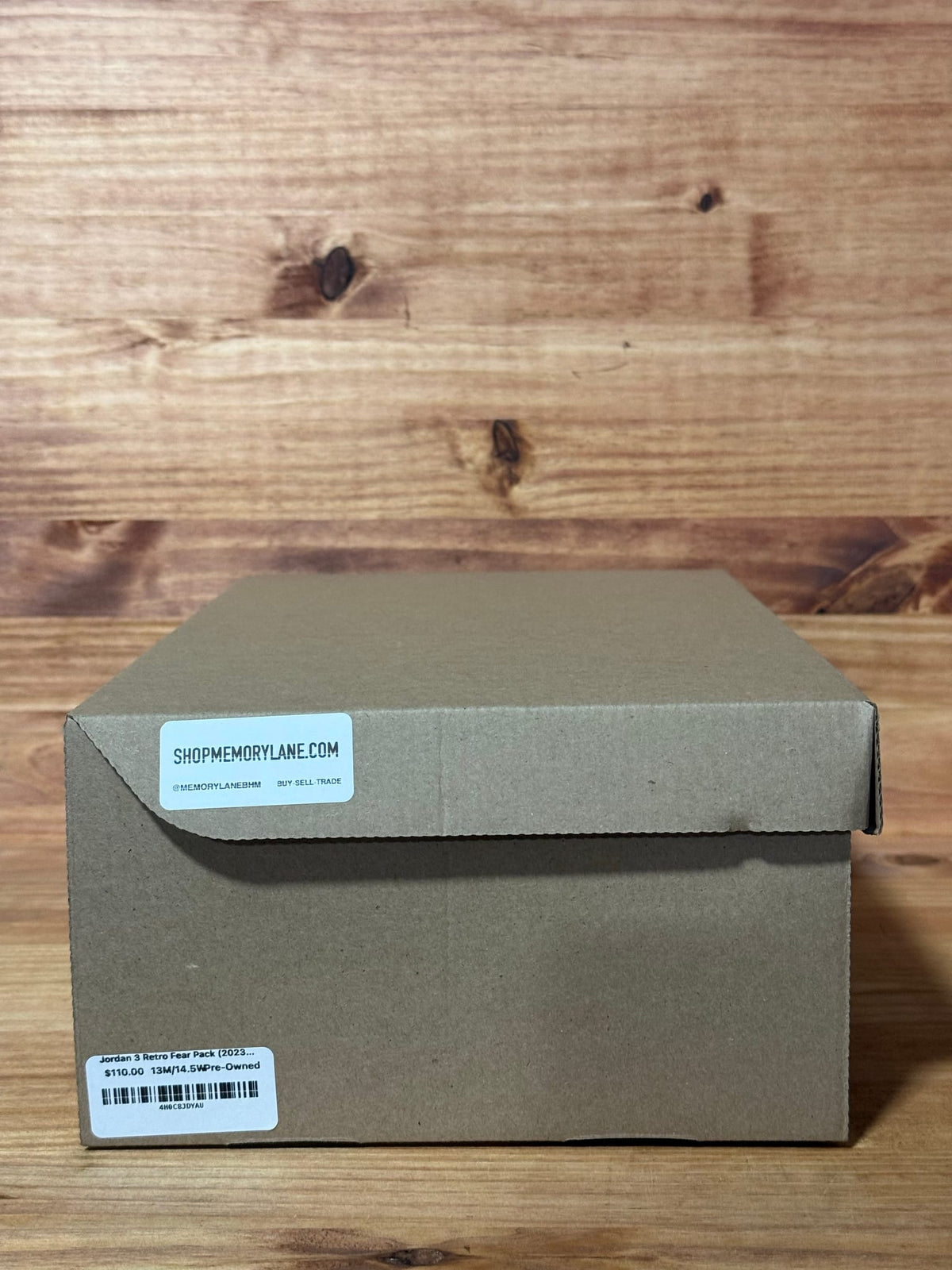 Jordan 3 Retro Fear Pack (2023) - Size 13