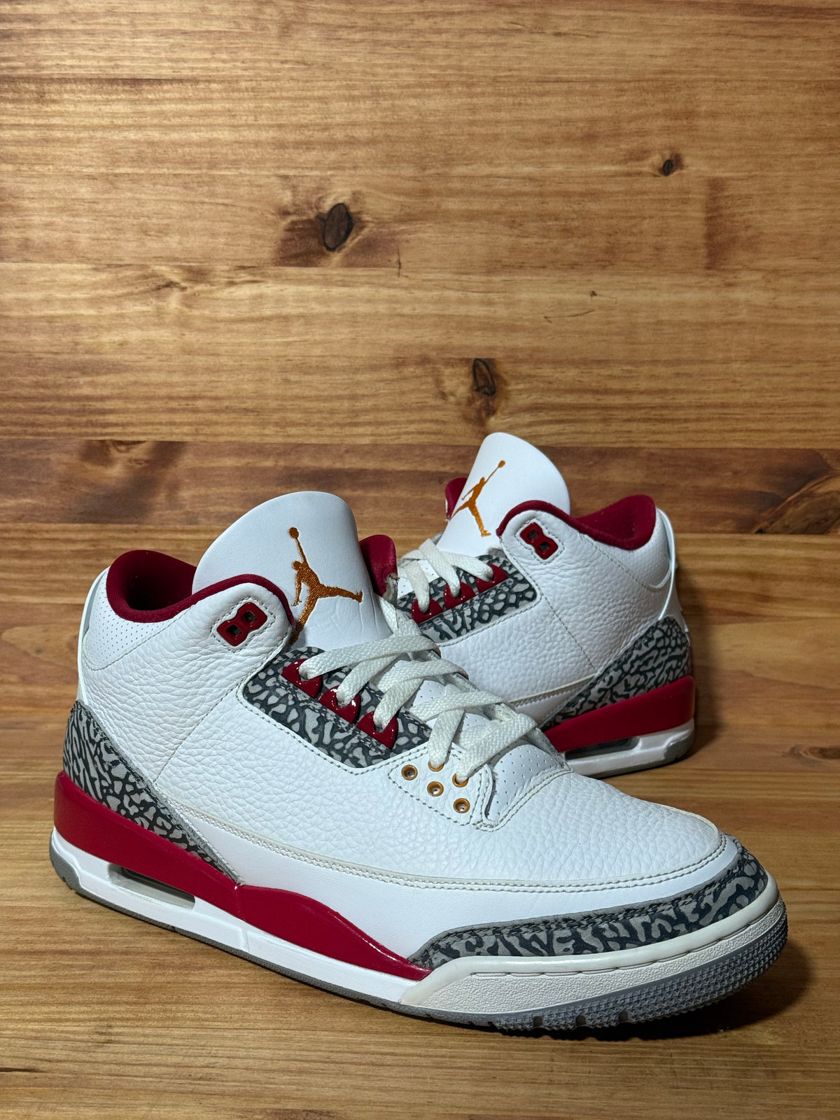 Jordan 3 Retro Cardinal Red - Size 11