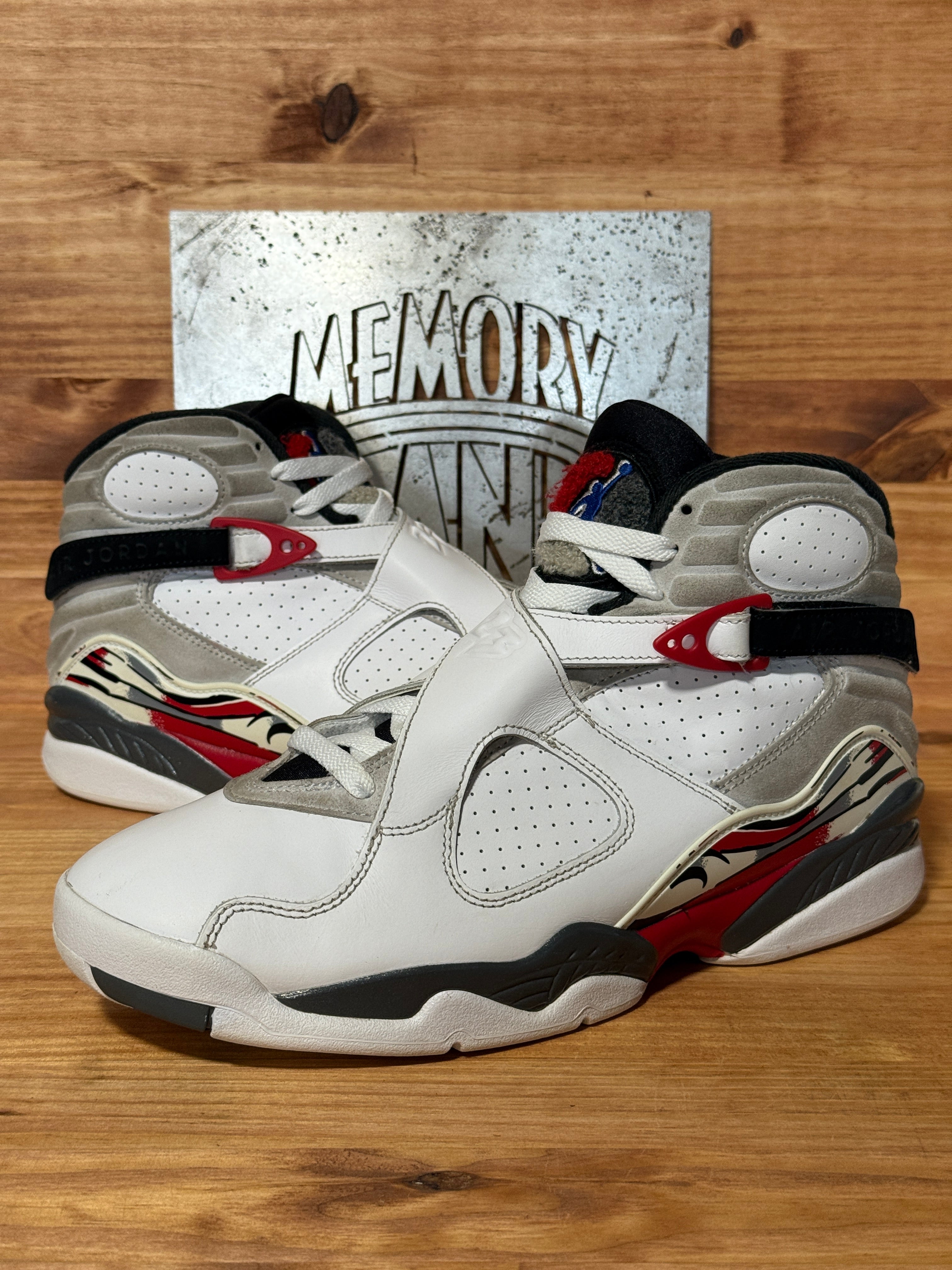 Jordan 8 Retro White True Red (2025)