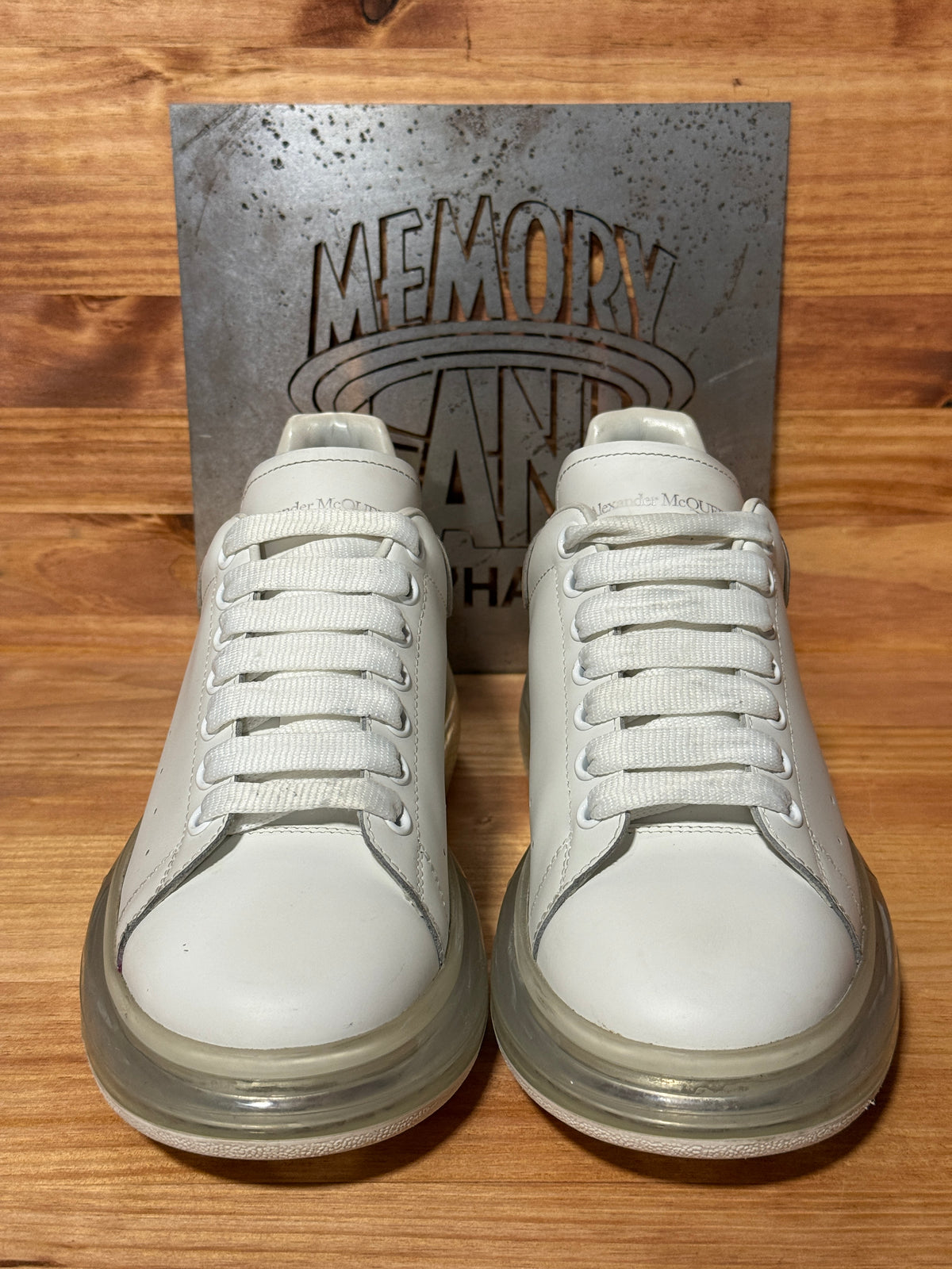 Alexander McQueen Oversized White Shock Pink